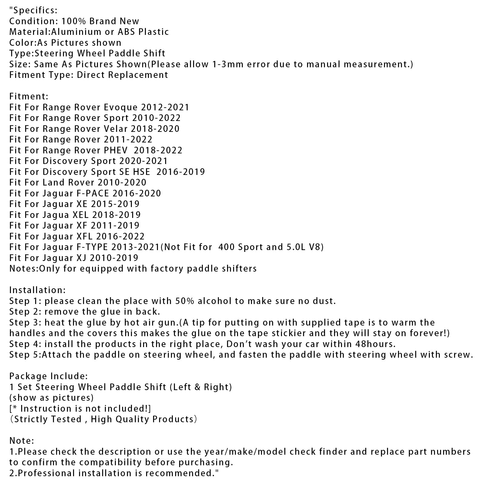 Snelheid verandert pallets aan het wiel voor Range Rover Discovery