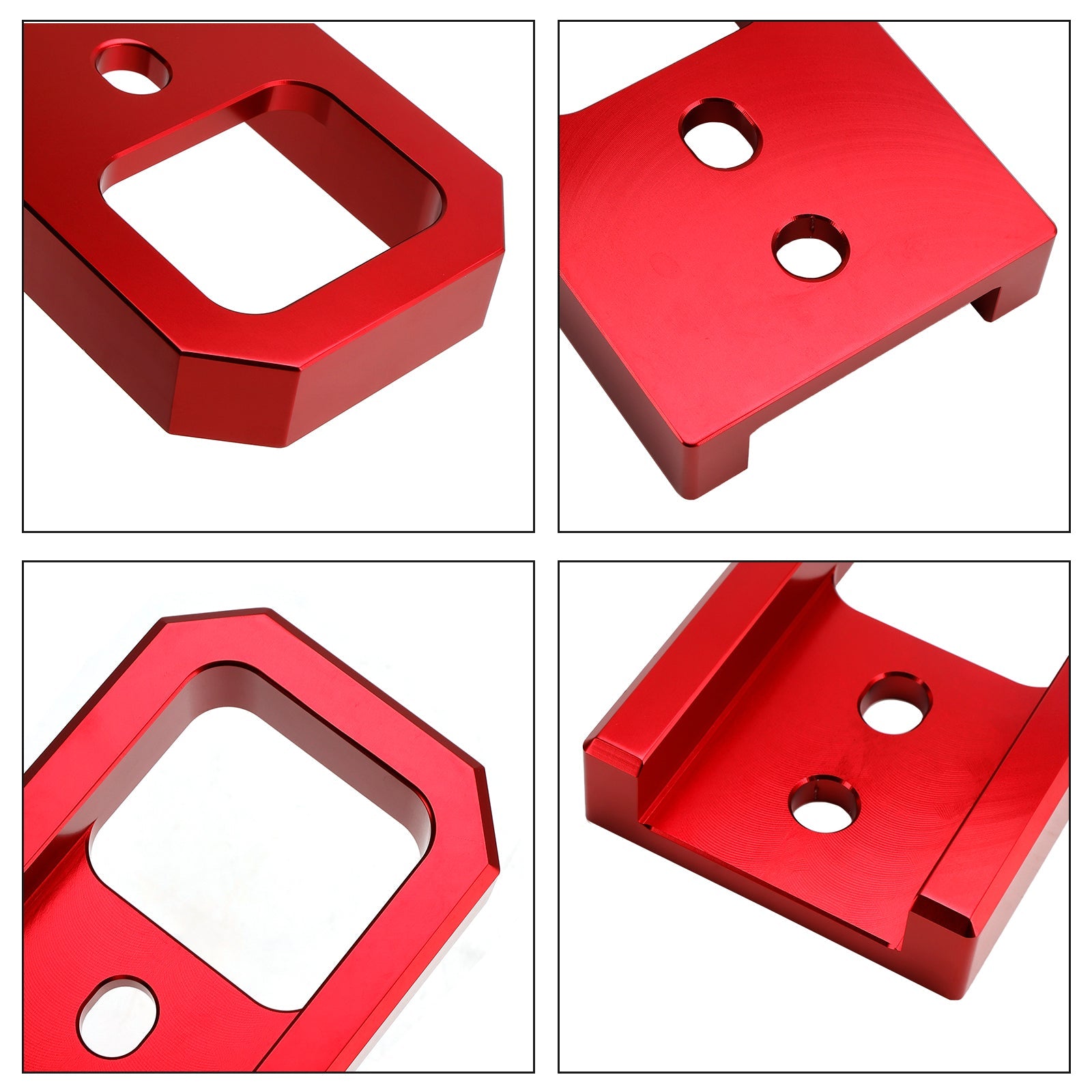 Ganci di traino anteriori per Toyota Tacoma 2024-2026 e 4Runner 2025-2026, rosso, sinistro e destro