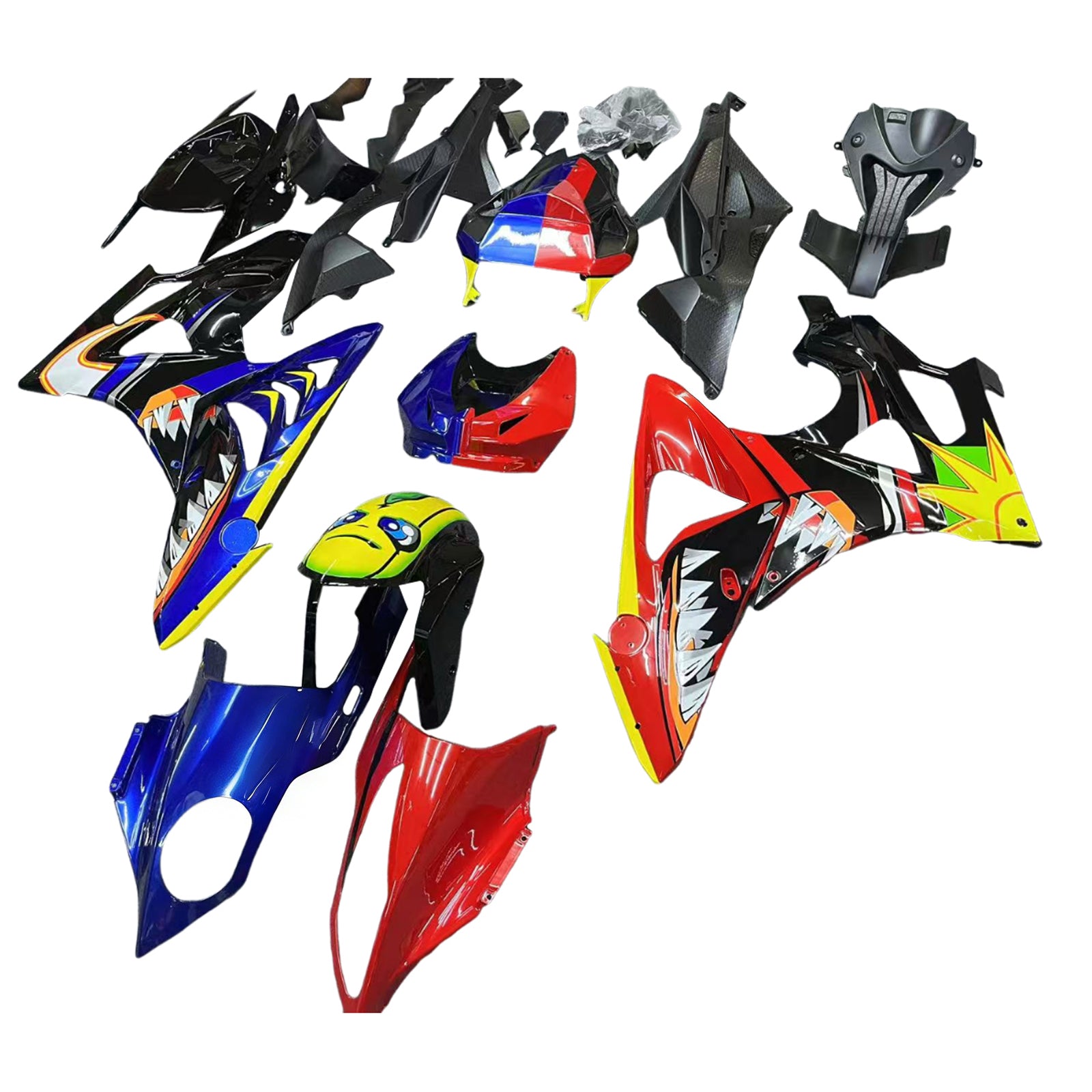 Kit de carénage à injection en plastique ABS pour BMW S1000RR 2009-2014