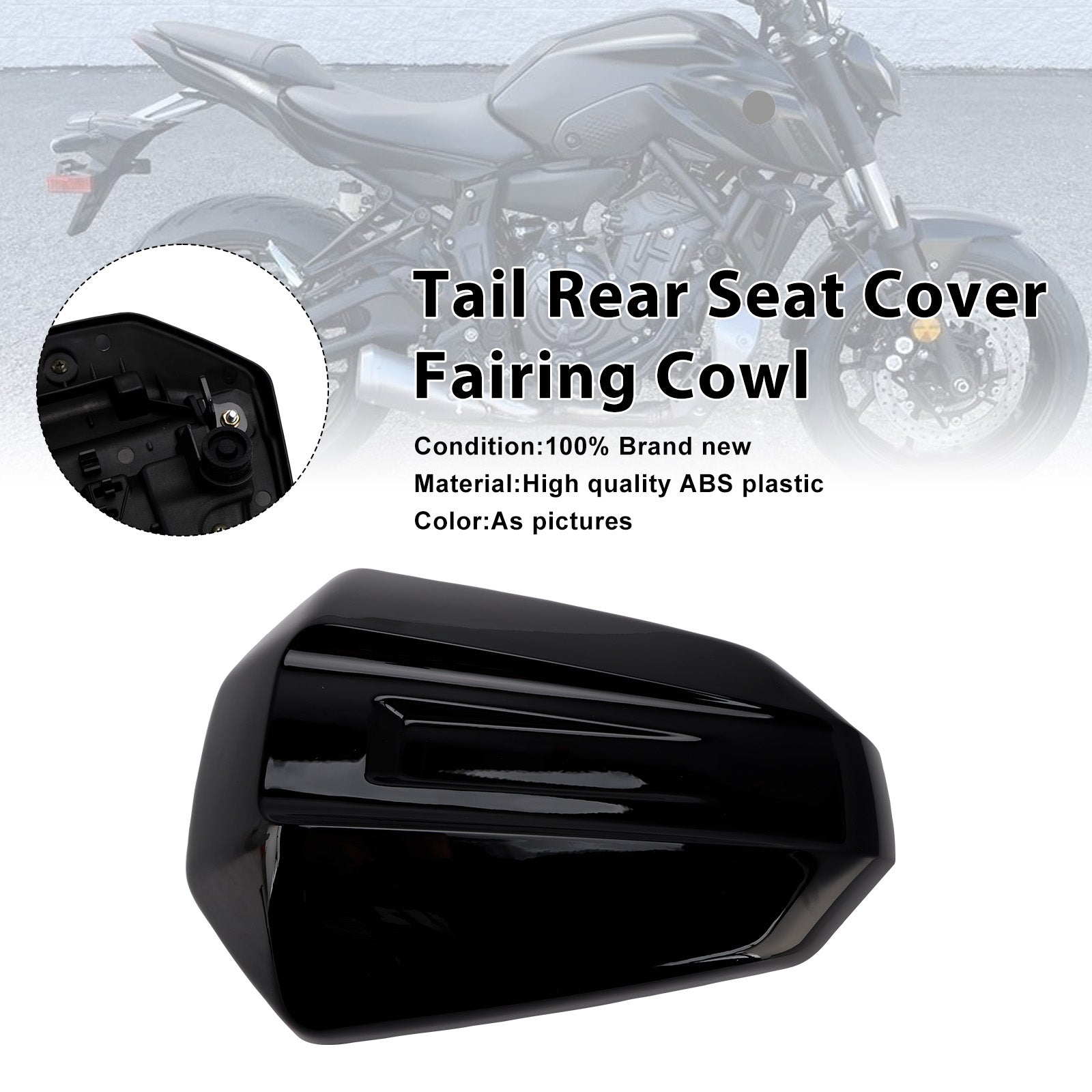Carenatura posteriore e codino posteriore per Yamaha MT-07 MT07 (2025-2026)
