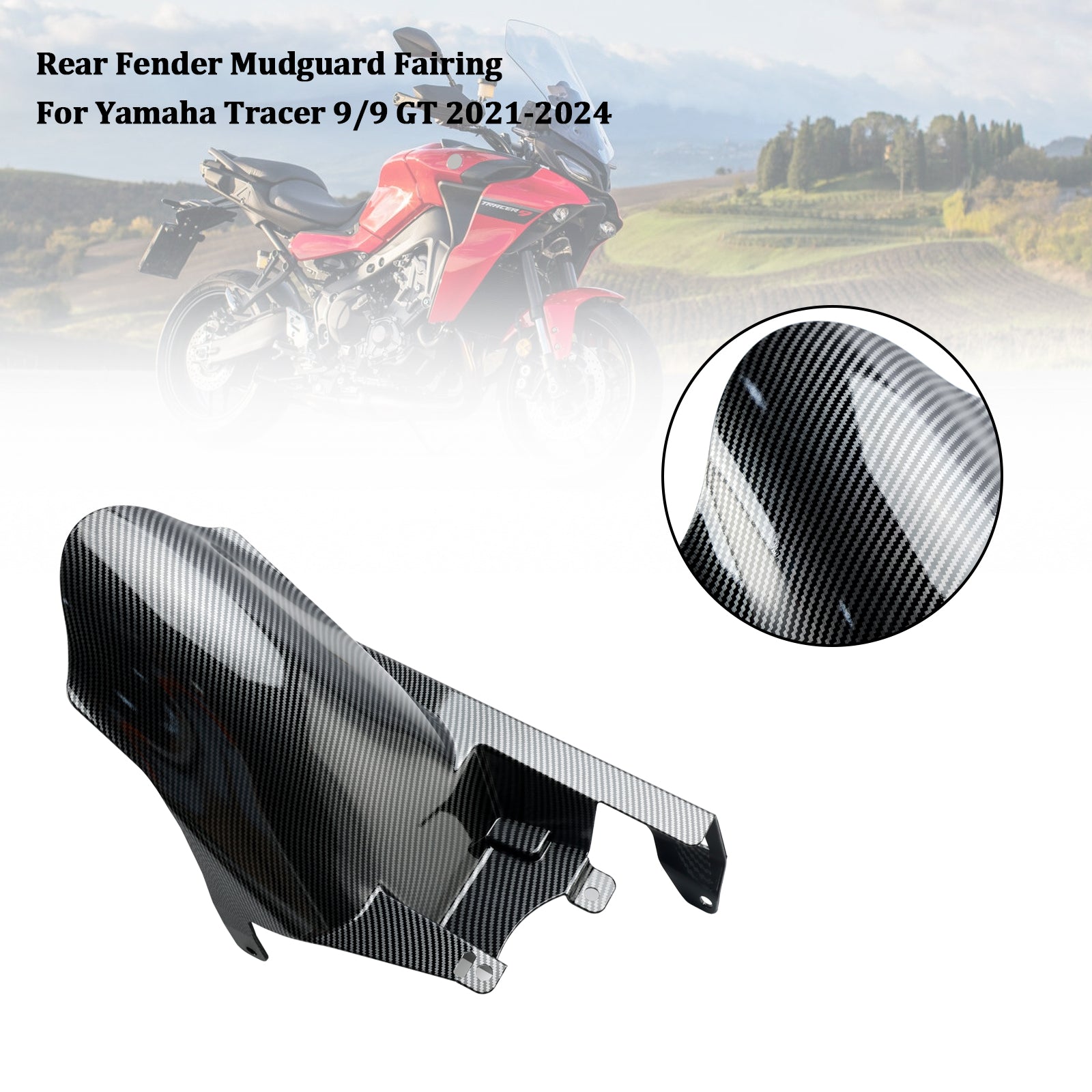 Striker de lodo trasero para Yamaha Tracer 9/GT 2021-2024