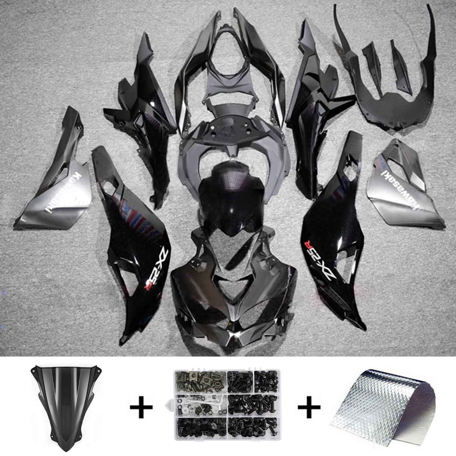 Kit Carenado Inyección Kawasaki Ninja ZX-25R ZX-4R ZX-4RR 2019-2024