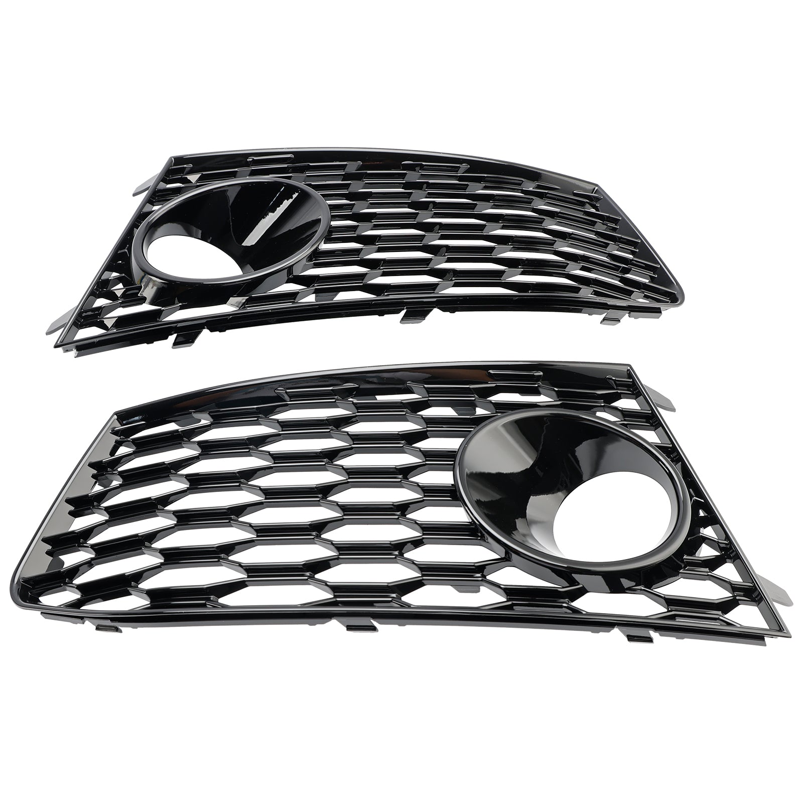 Paire de couvre-calandres de phares antibrouillard pour pare-chocs avant Audi RS7 2014-2018