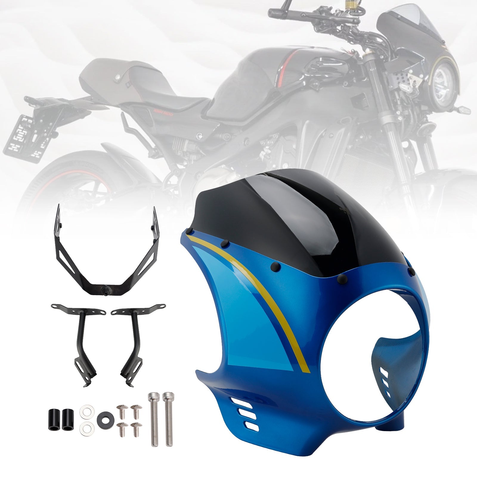 Parabrisas y carenado de faro para Yamaha XSR900 (2022-2025)