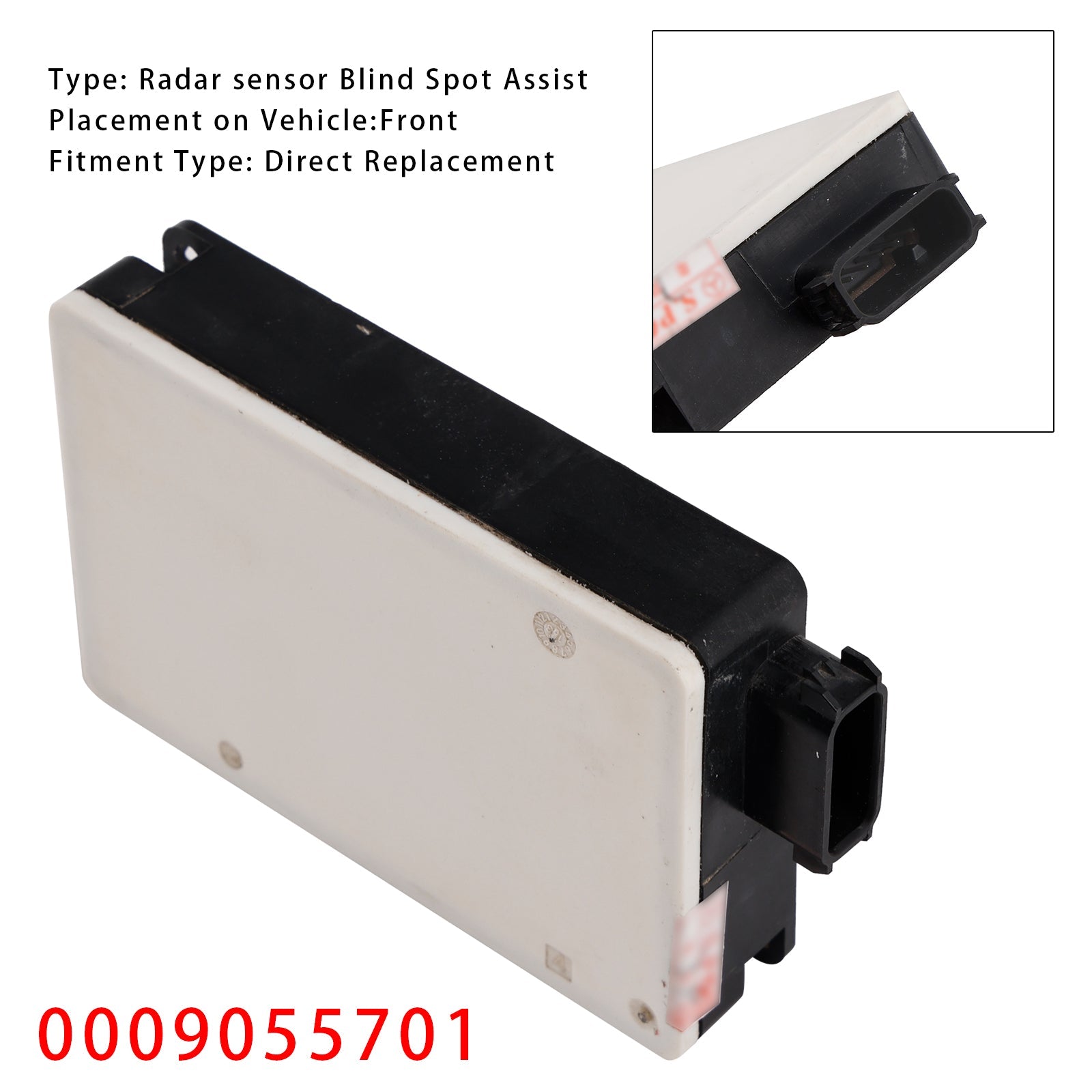 Capteur radar d'angle mort neuf pour Mercedes Benz SLC 200 (0009055701)