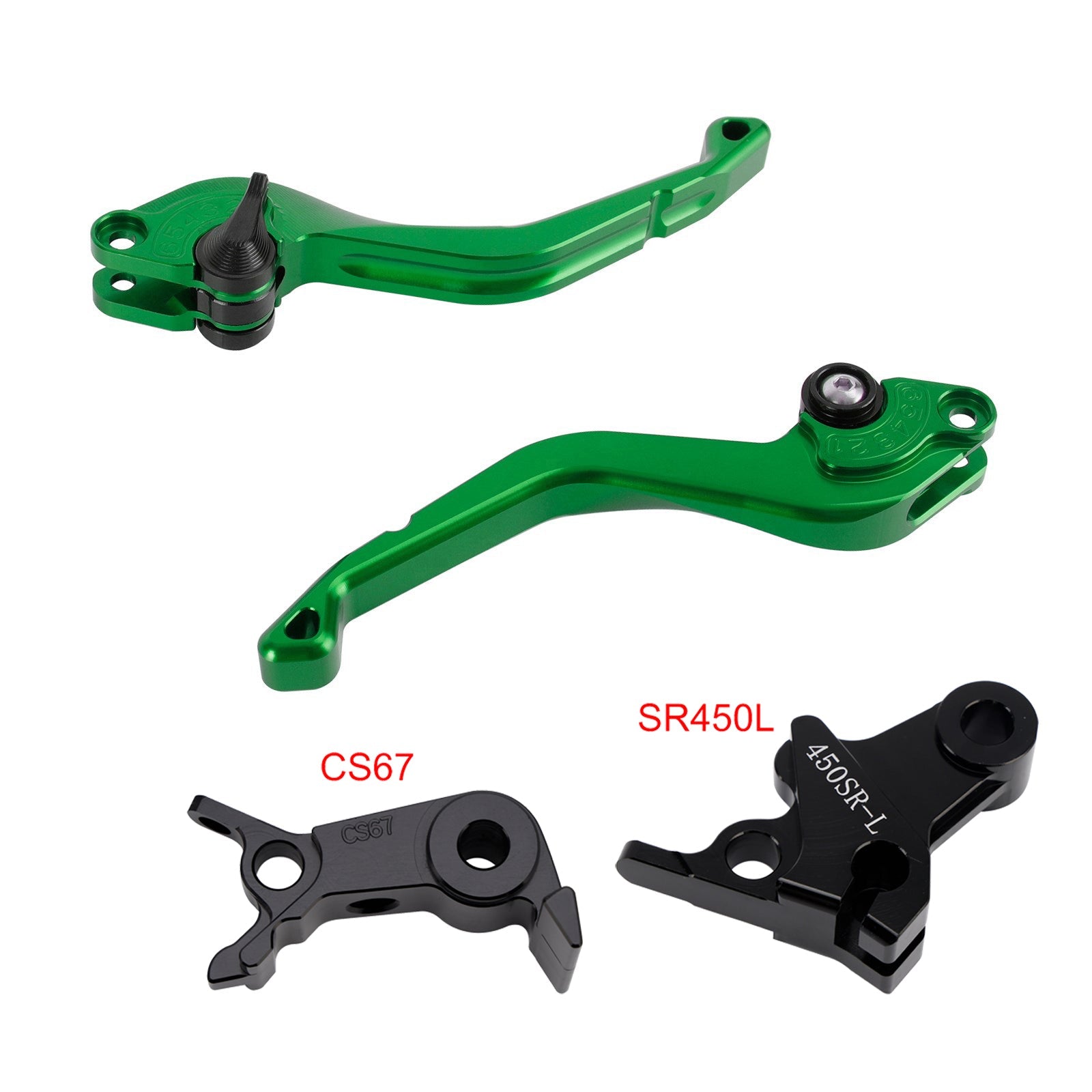 Levier de frein et d'embrayage court CNC compatible avec VOGE DS900X 900DSX 2024-2026