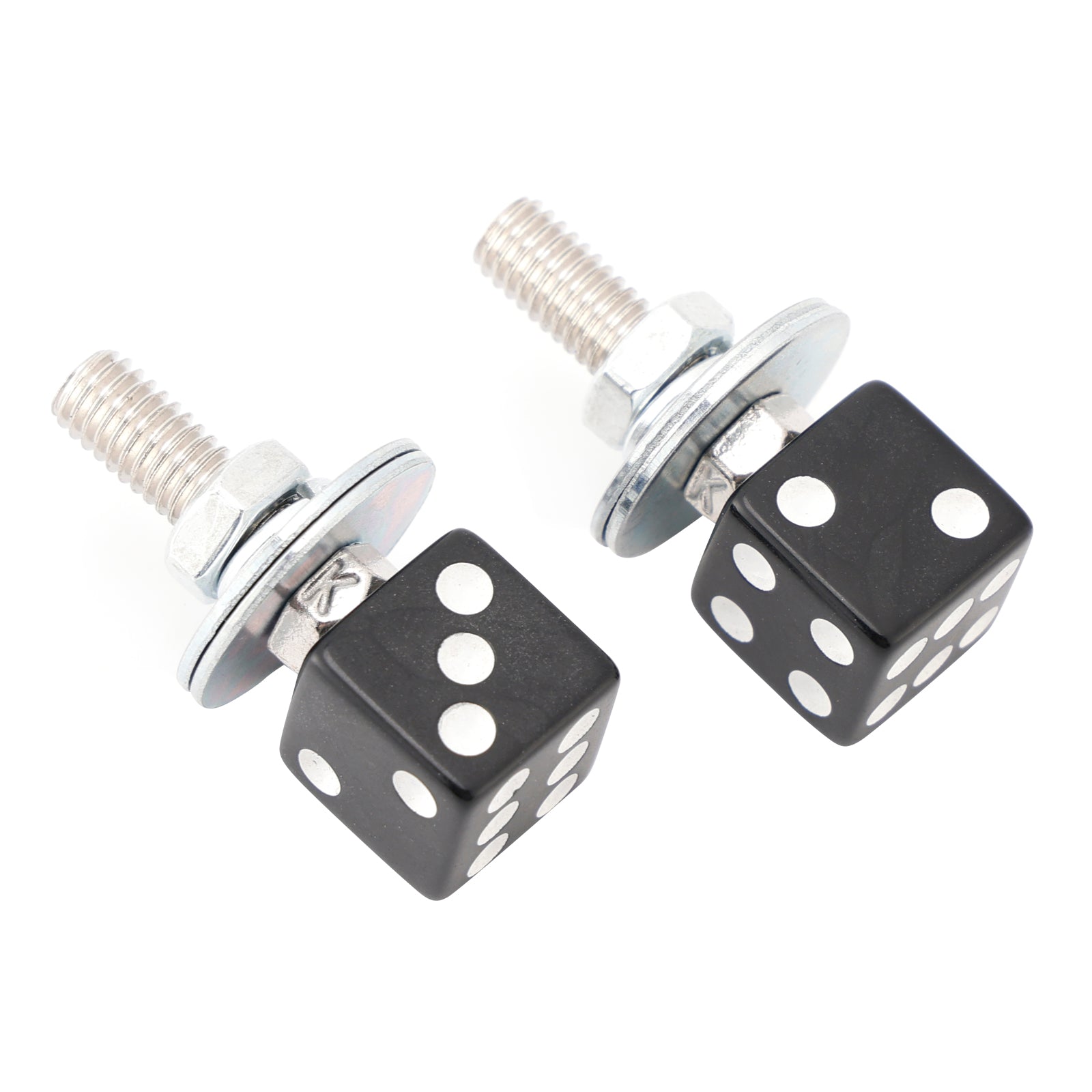 4 x plástico de plástico negro placas de fijación de placa para motocicleta y bicicleta