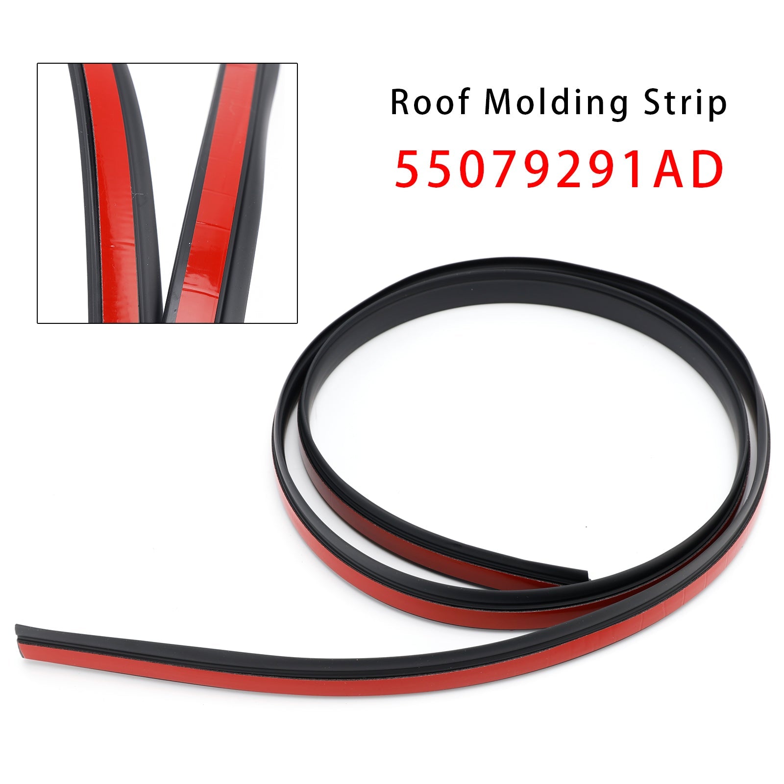 Moulure de toit gauche pour Jeep Grand Cherokee (2011-2022) - Référence : 55079291AD