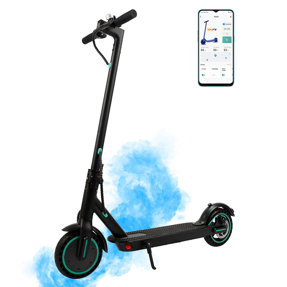 Scooter eléctrico plegable 350W - Autonomía de 35 km - 30 km/h Max - UL2272