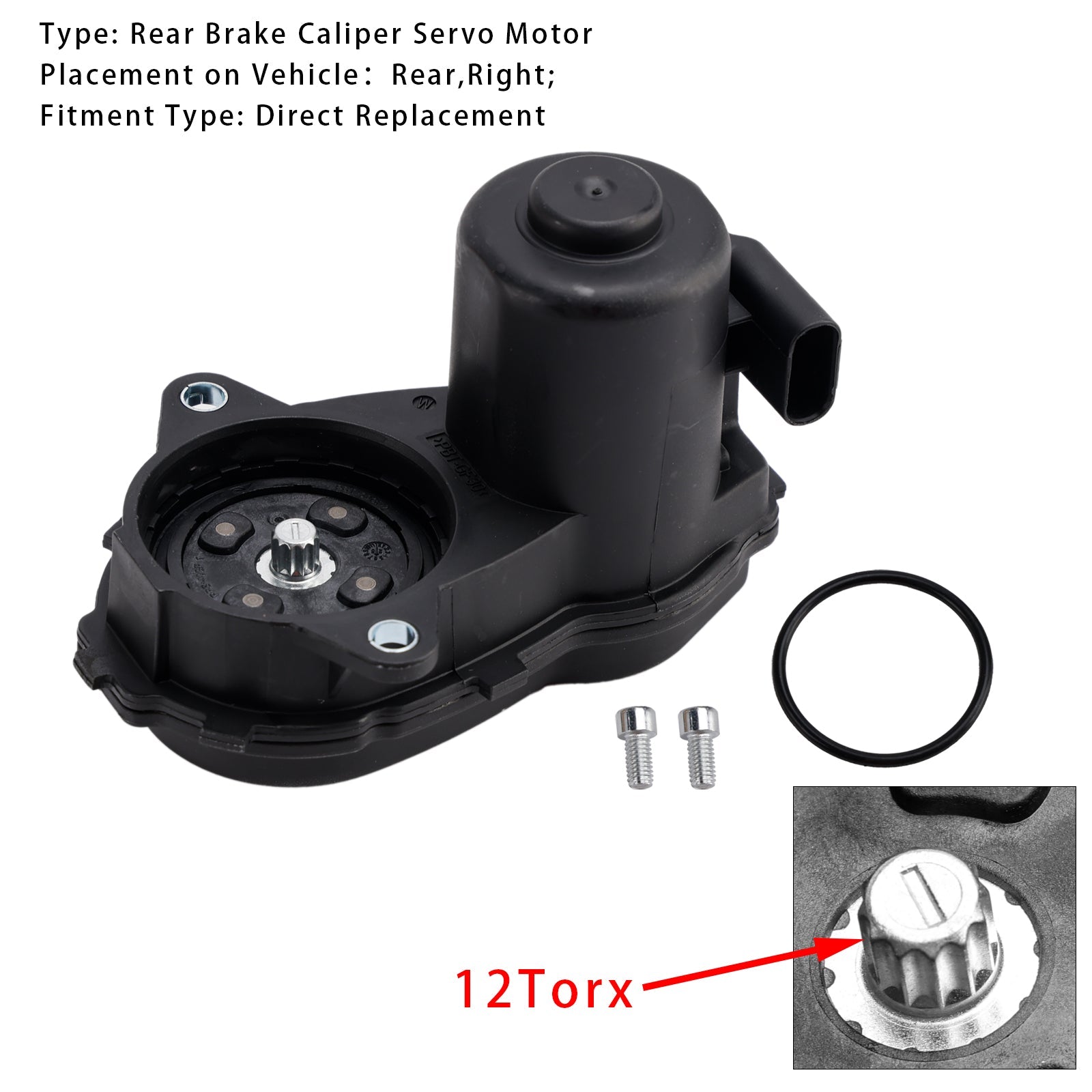 Servomoteur d'étrier de frein arrière droit pour Mercedes-Benz ABC CLA GLA 1729060300