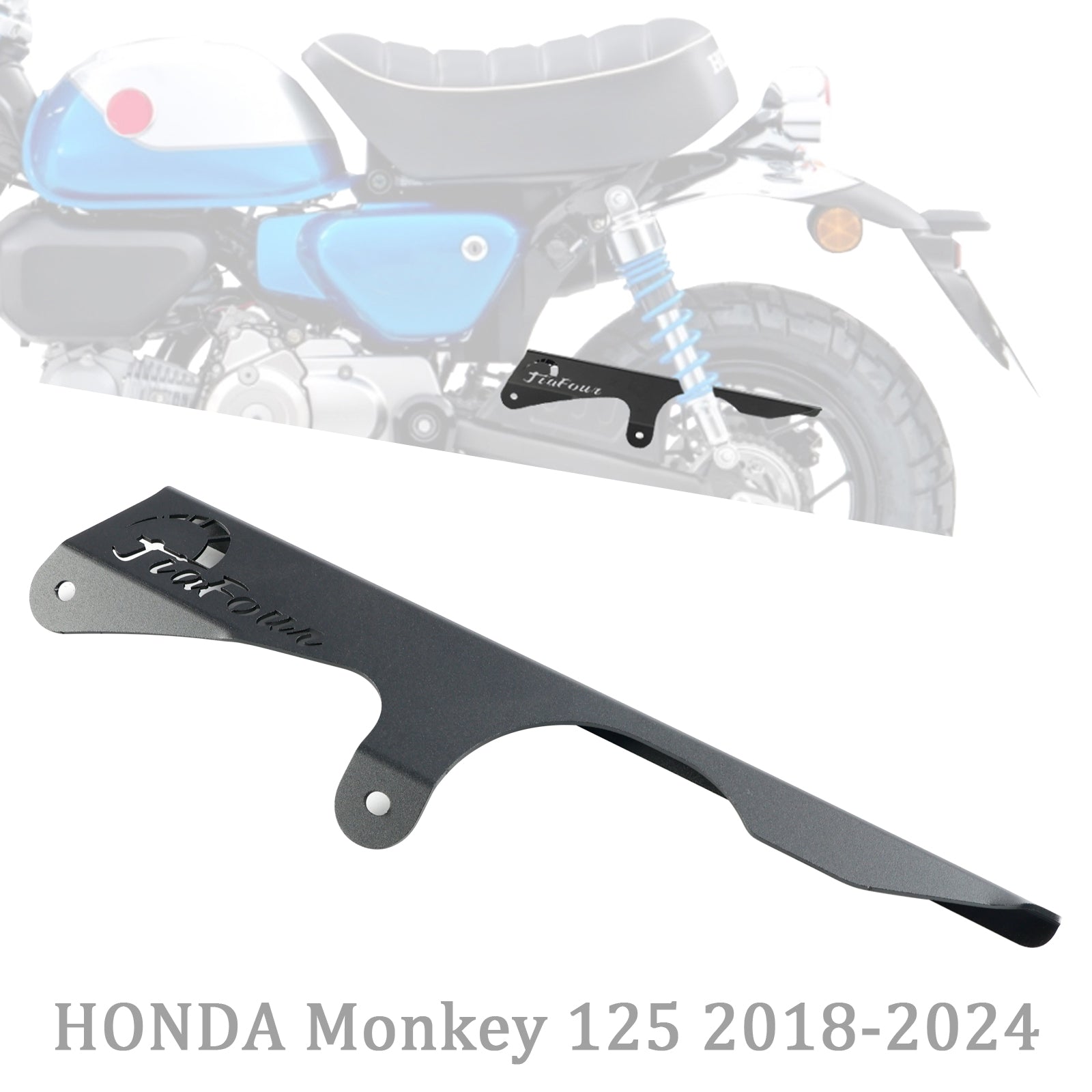 Protezione della copertura della catena della ruota dentata posteriore HONDA Monkey 125 2018-2024