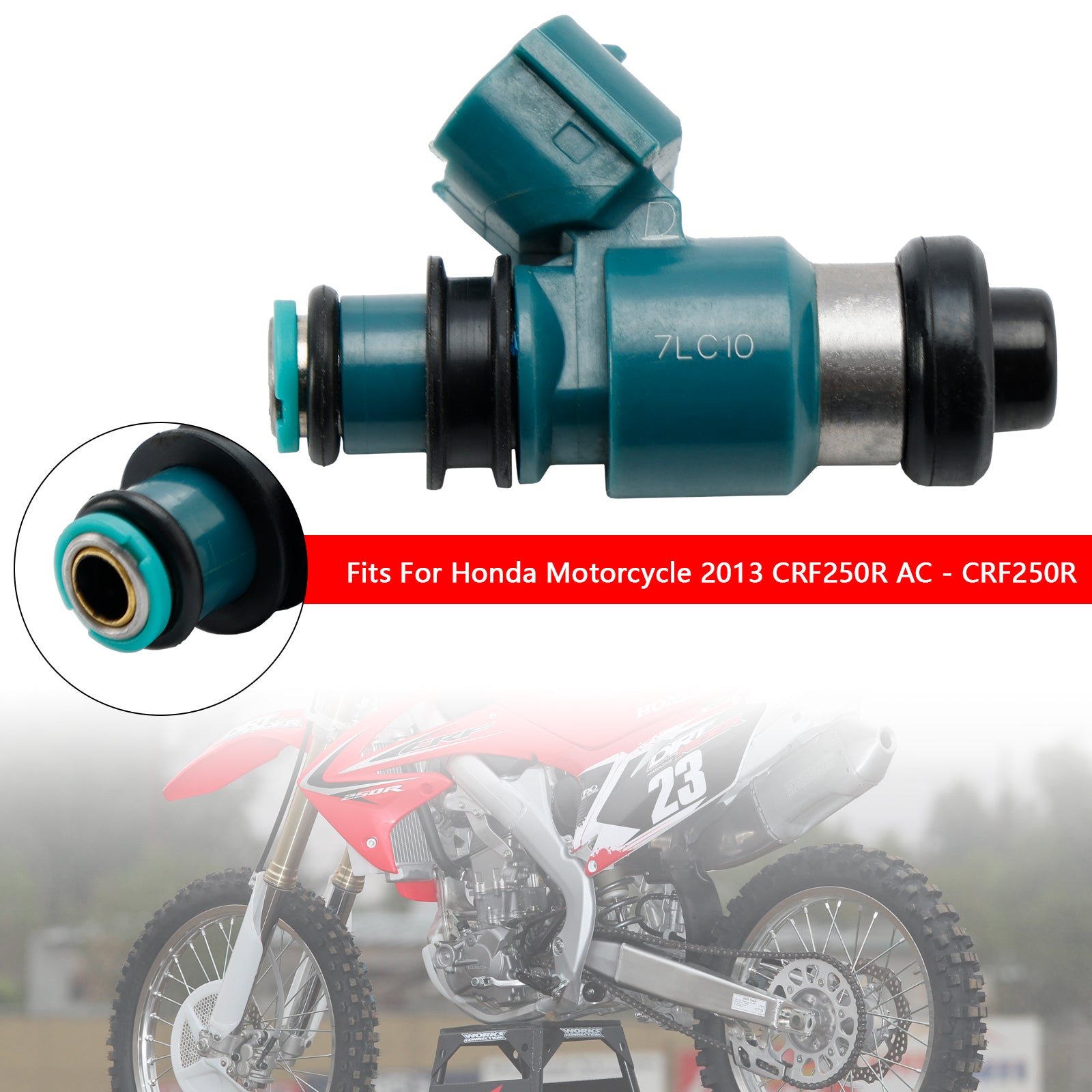 Injecteur de carburant 16450-KRN-A41 pour Honda CRF250R 2010-2017