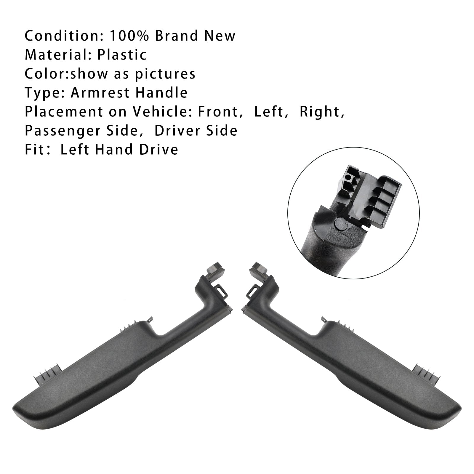 Poignée d'accoudoir de porte avant gauche + droite pour Chevy Suburban Tahoe Avalanche 99-2006