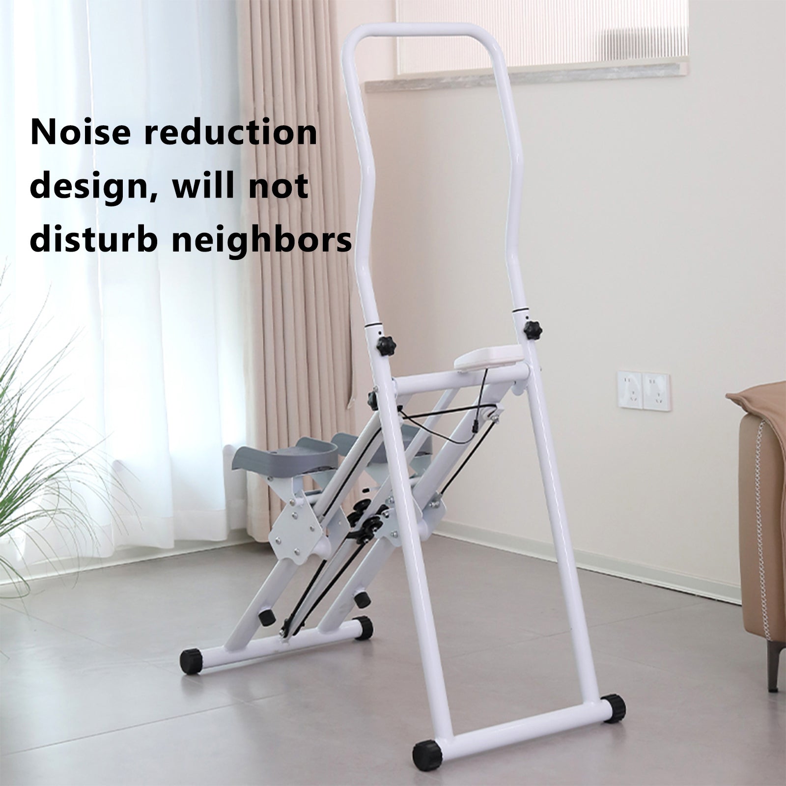 Verticale klimmachine voor homegym