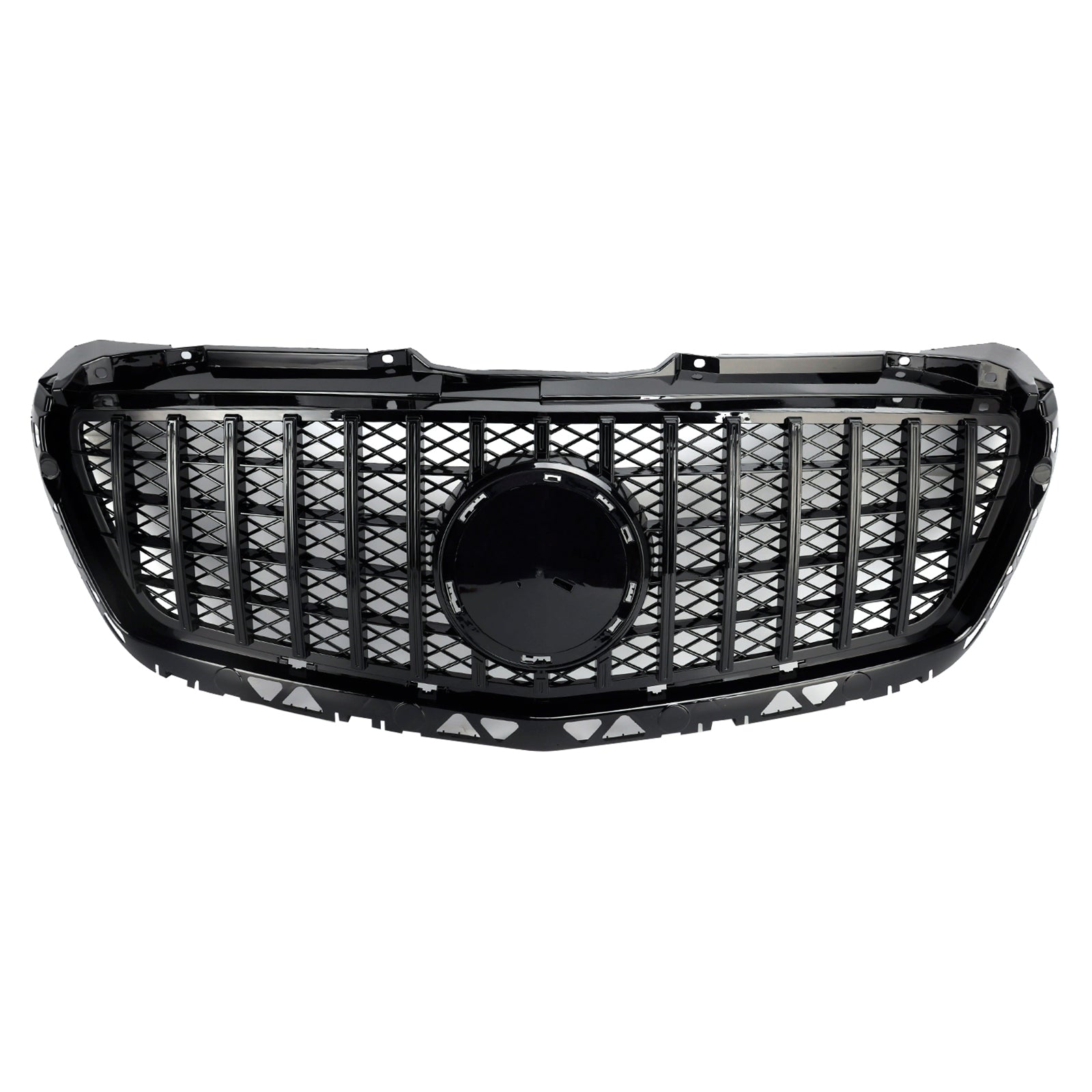 Black Front Bumper Grill Grille Pour Mercedes Benz Sprinter W906 2014-2018