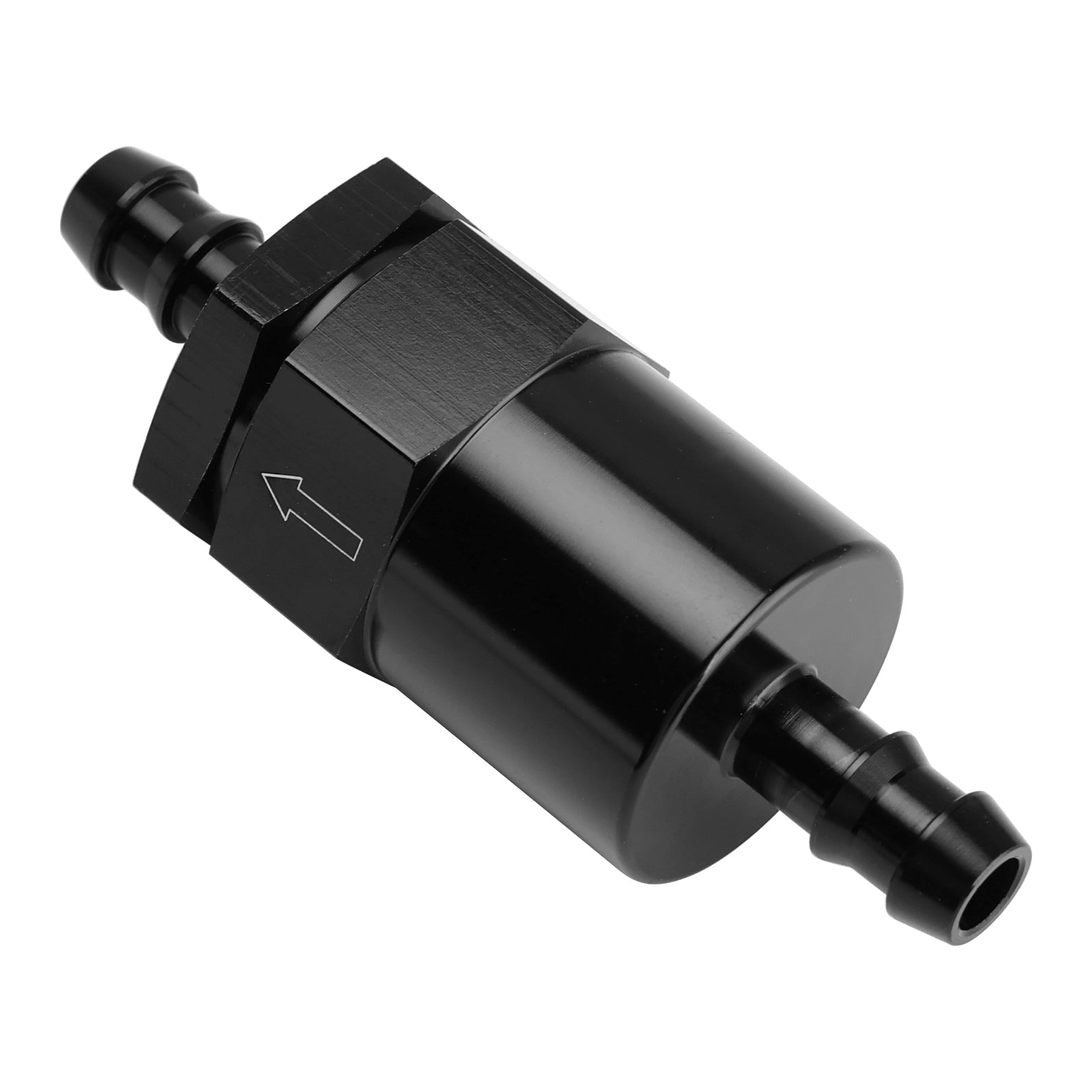 Črn adapter za filter za elektronski vbrizgalnik goriva v linijskem sistemu, 3/8"s 30-mikronskim filtrirnim elementom