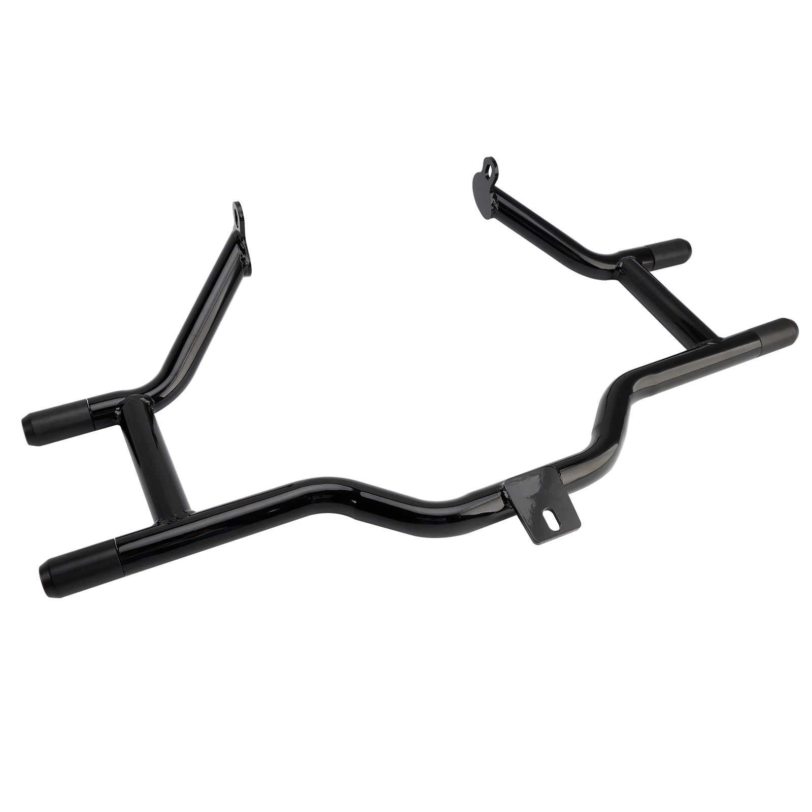 2009 et suivants Pour les modèles Harley Touring et Trike : Pare-chocs de protection moteur, barre de protection, pare-chocs noir