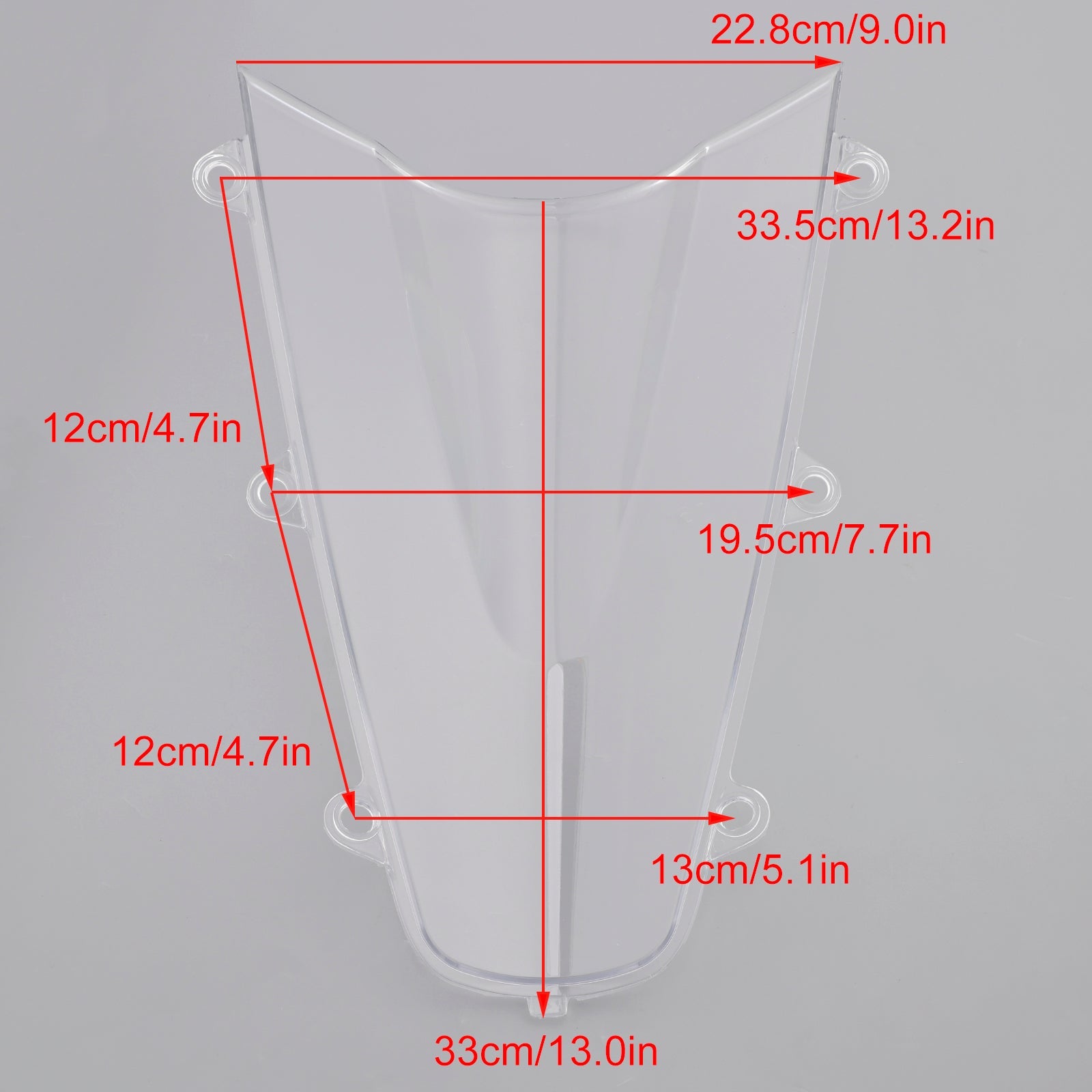 Przednia szyba dla Honda CBR1000RR 2017-2023