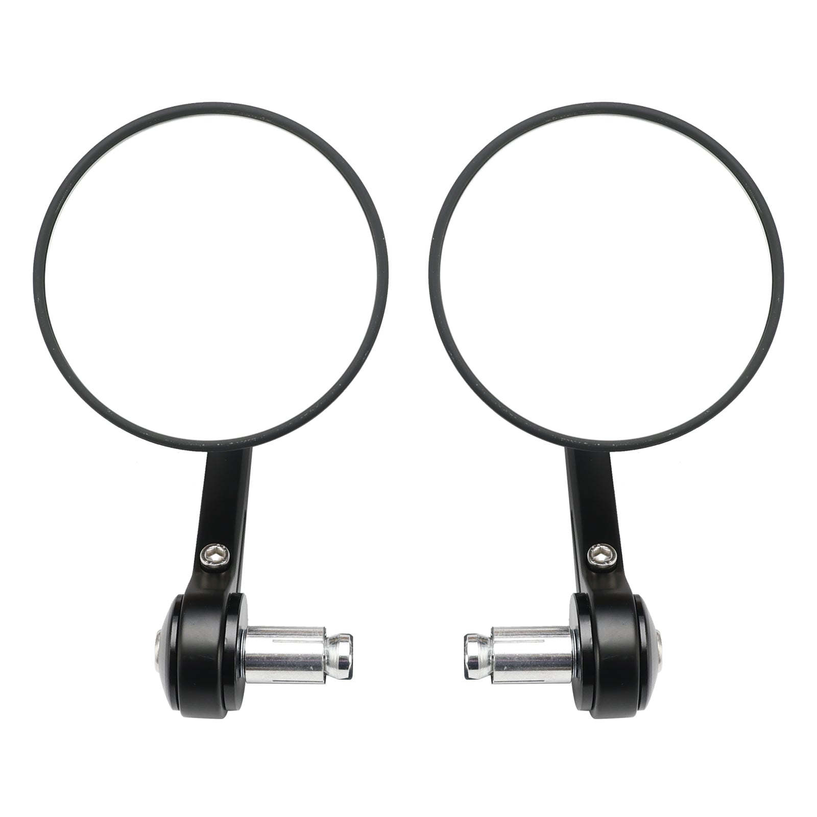 2 specchietti laterali personalizzati per manubrio in alluminio CNC nero per Street Twin e Scrambler