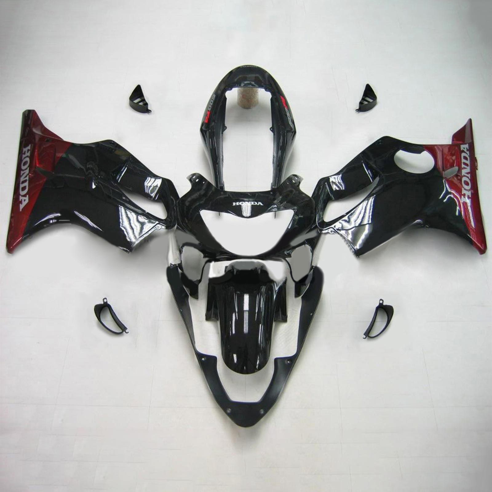 1999-2000 Honda CBR600F4 Kit de carenado de inyección de carrocería de plástico Abs