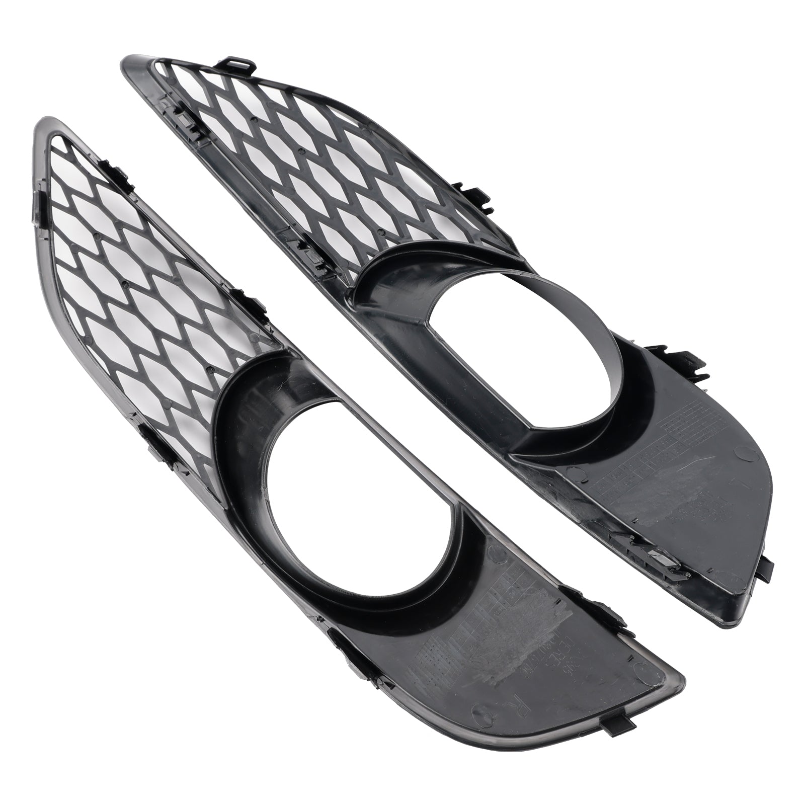 Grid di protezione anti-bruciatura per paraurti anteriore Audi Q7 Sportback 2010-2015, 2 camere