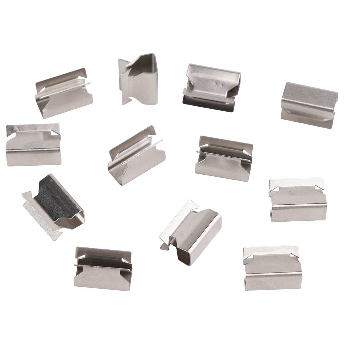 12x Pinces À Ressort De Lanterneau BG1113 Pour Cadre Intérieur Caravane Heki 3/4