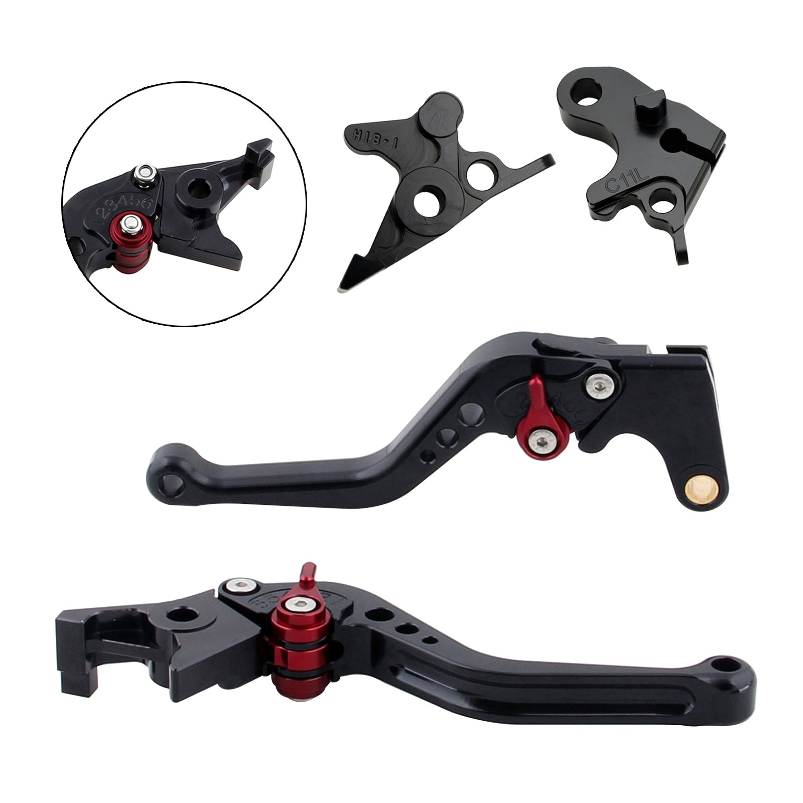 Krótka dźwignia hamulca i sprzęgła dla Honda CRF1100L Africa Twin 2020-2021