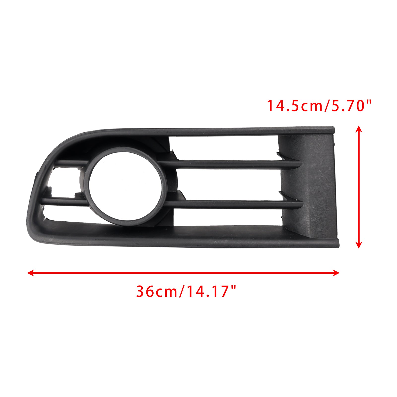 Griglia protettiva inferiore per le luci della nebbia anteriore prima della Volkswagen VW Polo 2002-2005, 2 camere