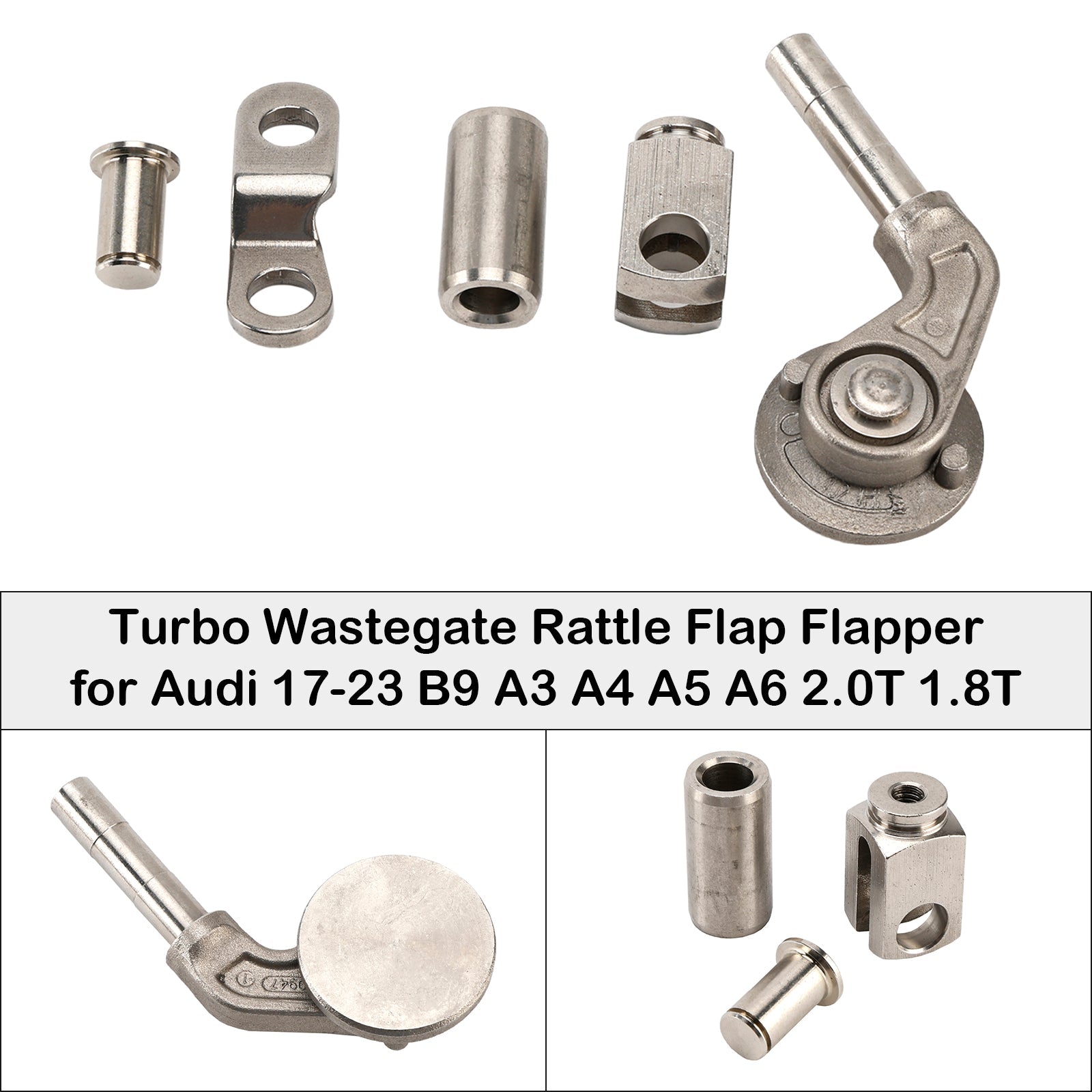 Valvola della valvola di scarico turbo per Audi 17-23 B9 A3 A4 A5 A6 2.0T 1.8T