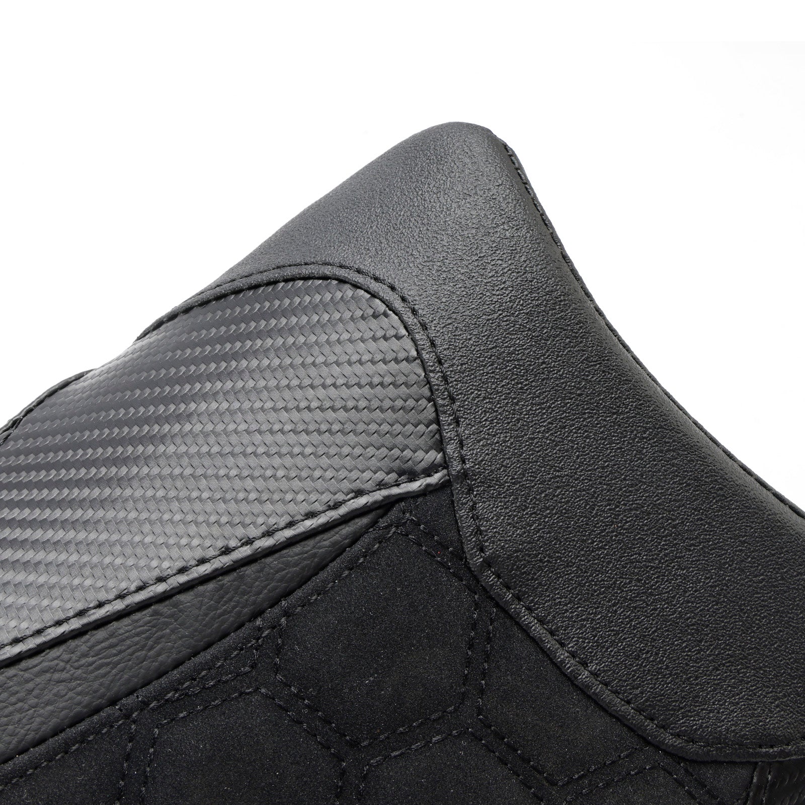 Cuscino del quartier generale davanti al raider in poliuretano nero per Kawasaki Ninja ZX-4R ZX-4RR 2023