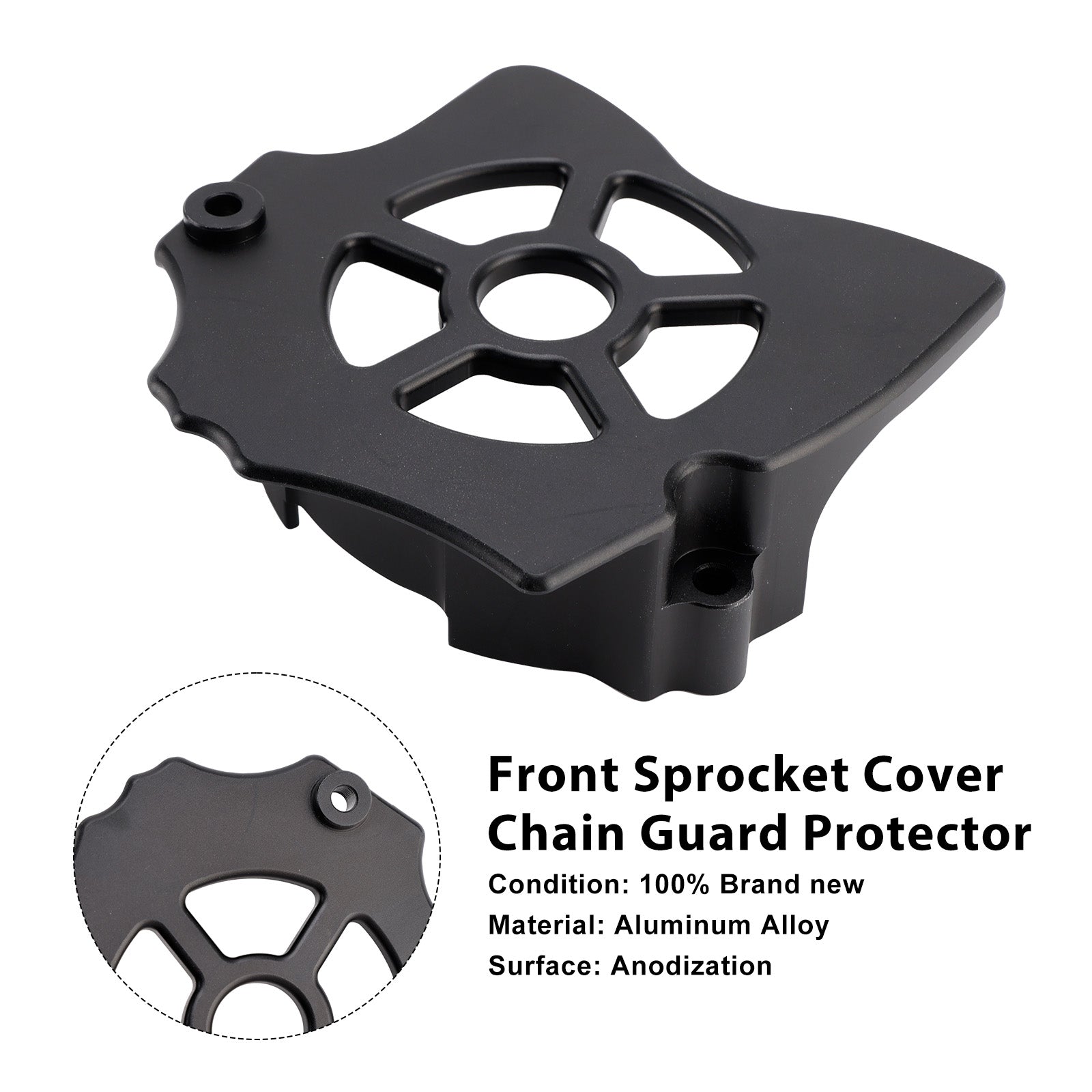 Protection de chaîne et cache-pignon avant pour Honda XR650L (1993-2025)