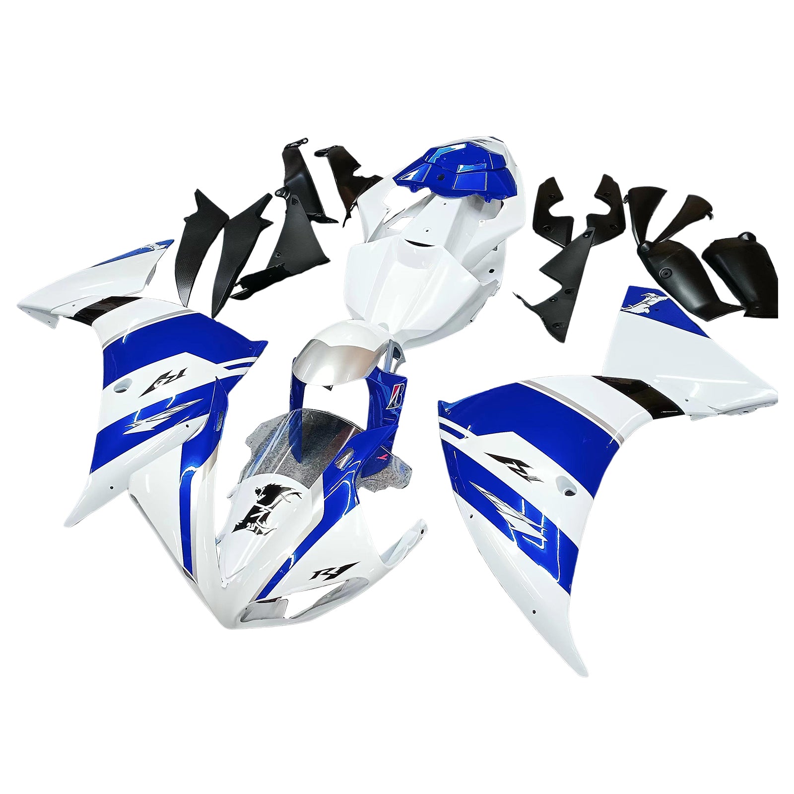 Injectie kuipkit, ABS Plastic carrosserie voor Yamaha YZF 1000 R1 2009-2011