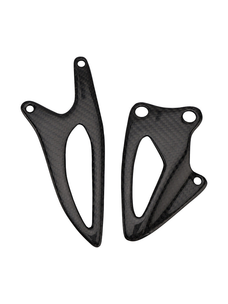 Tablero de protección de pies de fibra de carbono real para Yamaha YZF R1 R1M 2020-2025