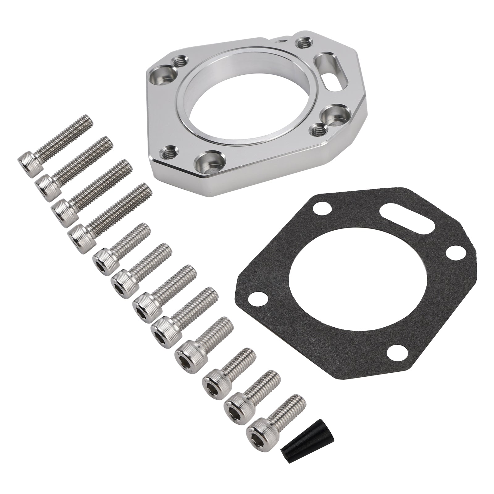 RBC/RRC Spruitstuk Flens Dual Gasklephuis Adapter 62mm 70mm voor K20A K20A2 K20A3