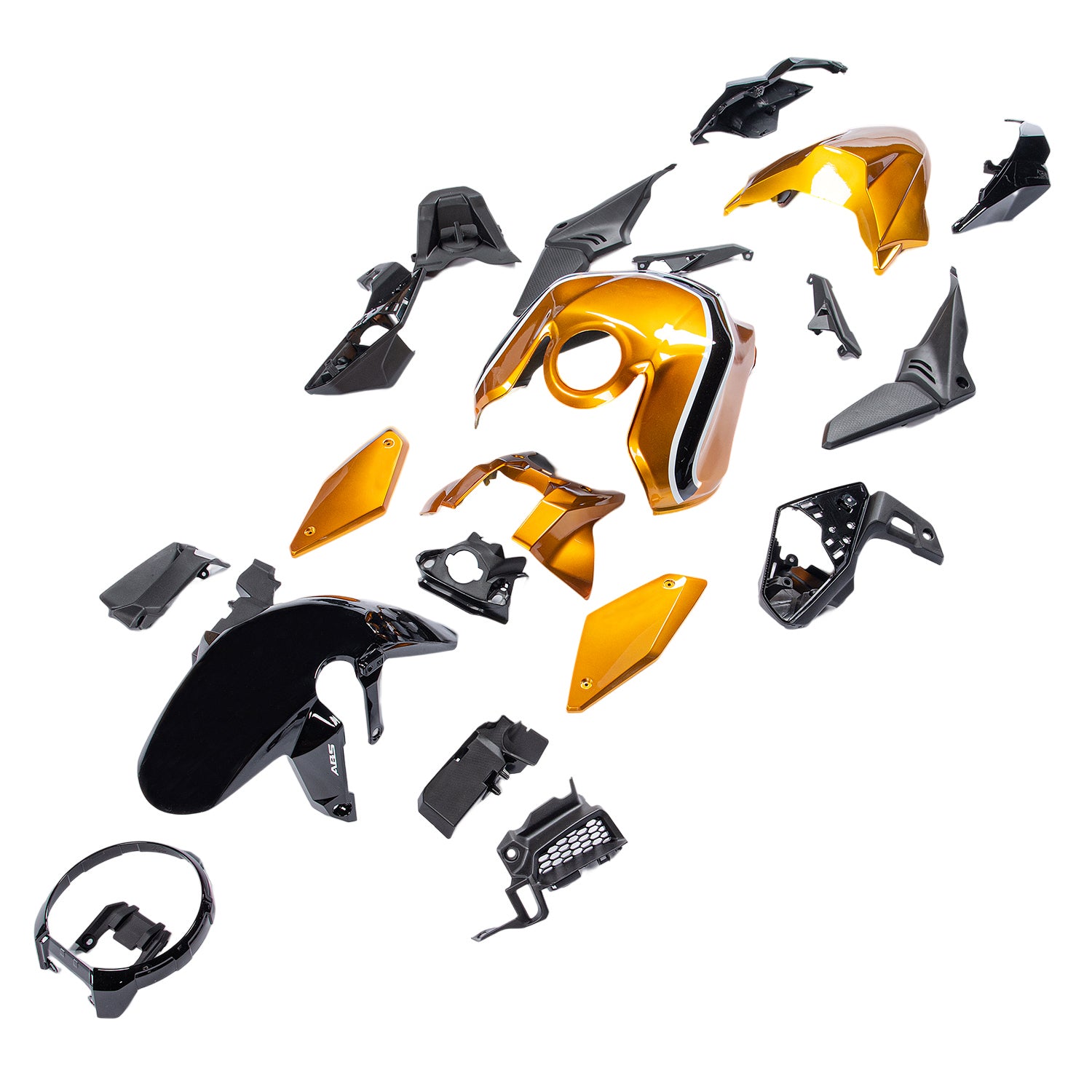 Carénage de moulage par injection en plastique ABS adapté pour Honda CB 650 R CB650R 2021-2023 09#