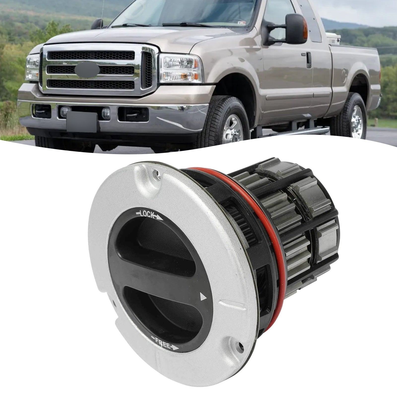 Biellette de verrouillage manuel avant pour Ford F250 F350 F450 F550 2005-2023