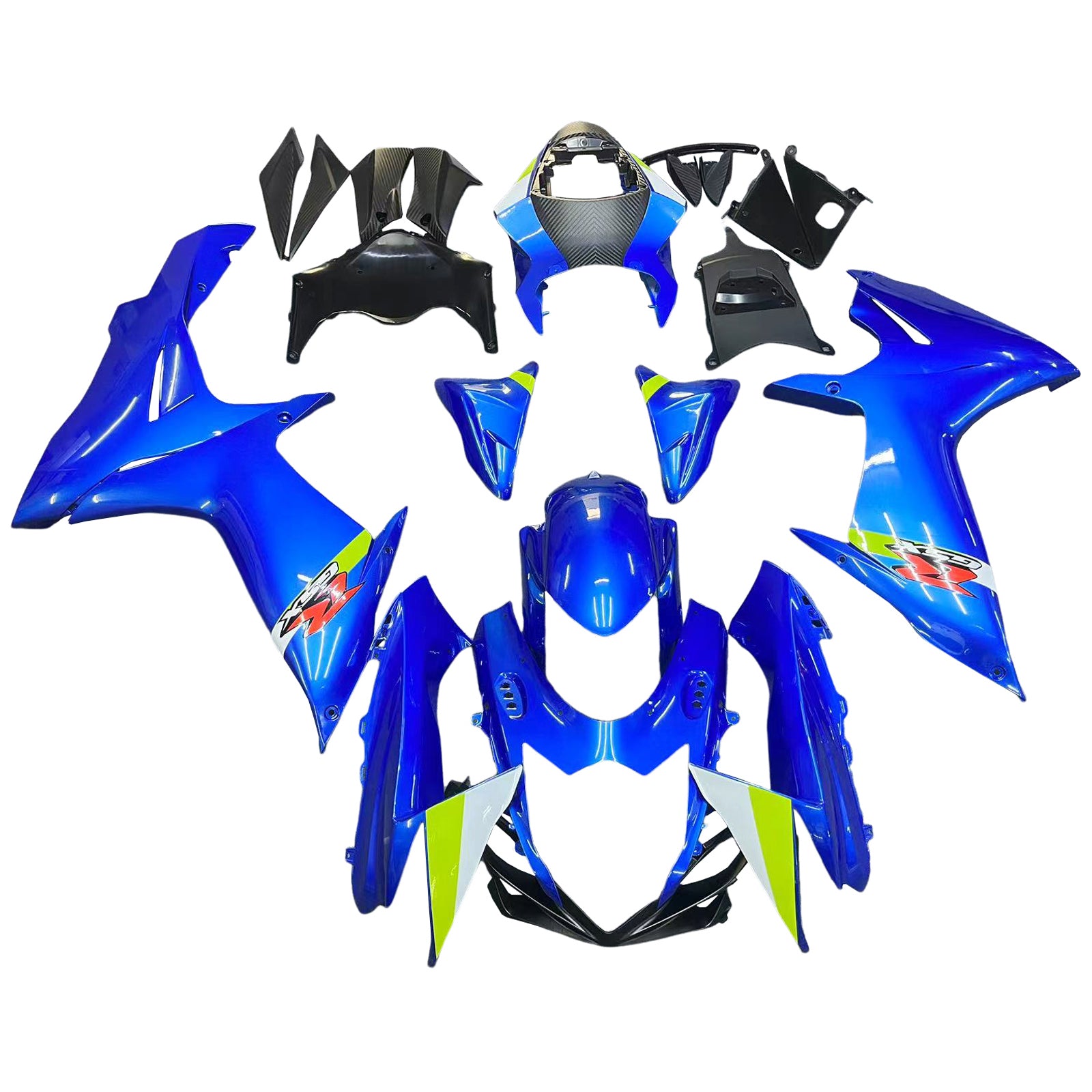 2011-2025 Suzuki GSXR 600/750 K11 Kit de carénage injection Amotopart Bodywork Plastic
