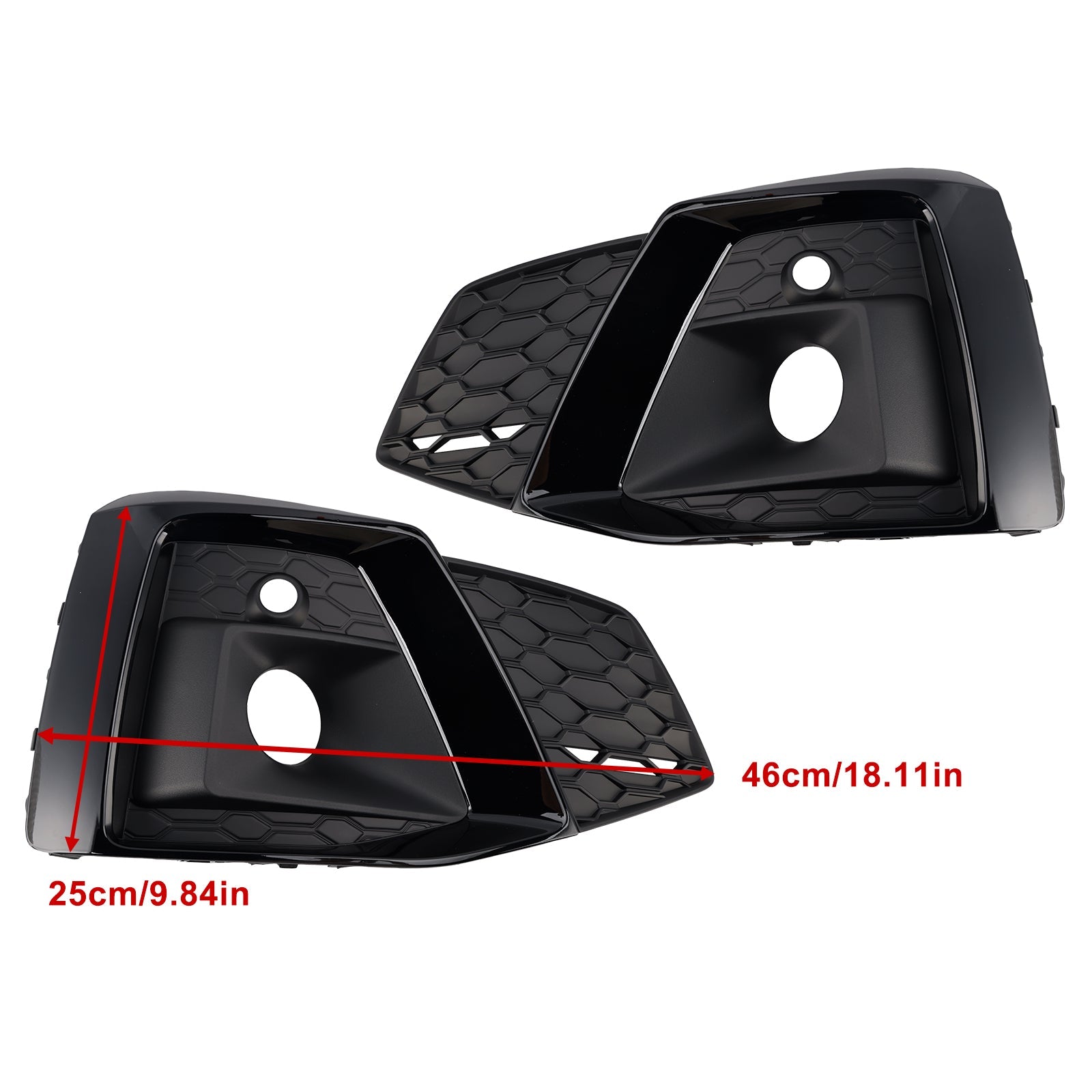 Audi A5 S-line S5 2020-2023 Etupuskurin sumuvalon säleikkö 8W6807682T3Q7