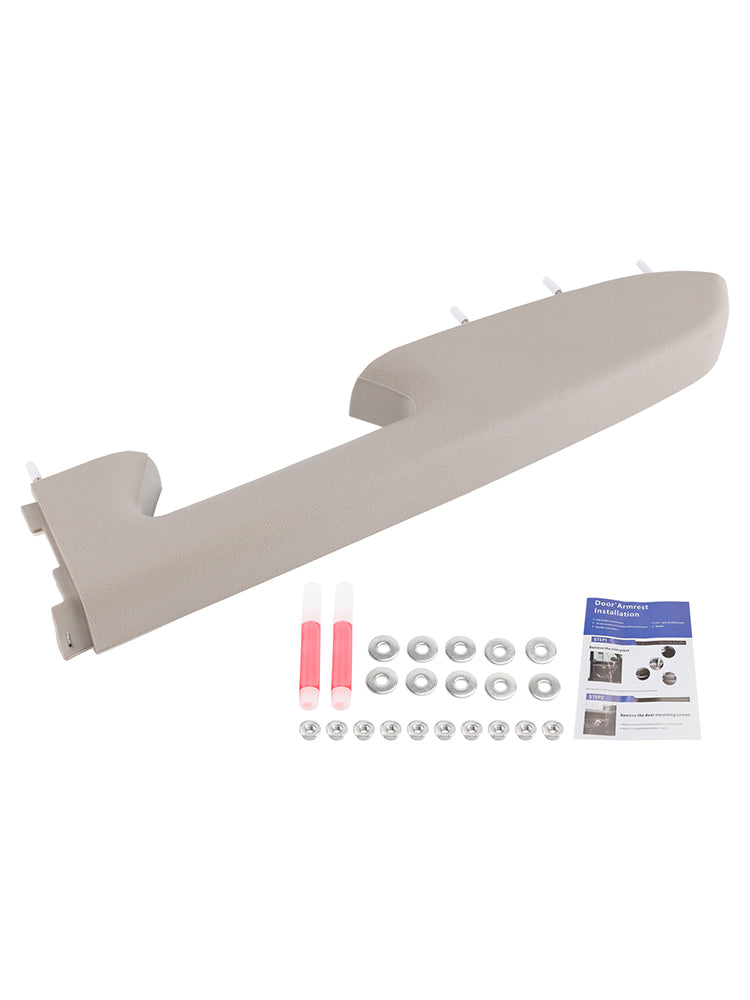 Kit de réparation d'accoudoir avant droit pour Chevy Silverado 1500 2500HD 2010-2014 (gris)