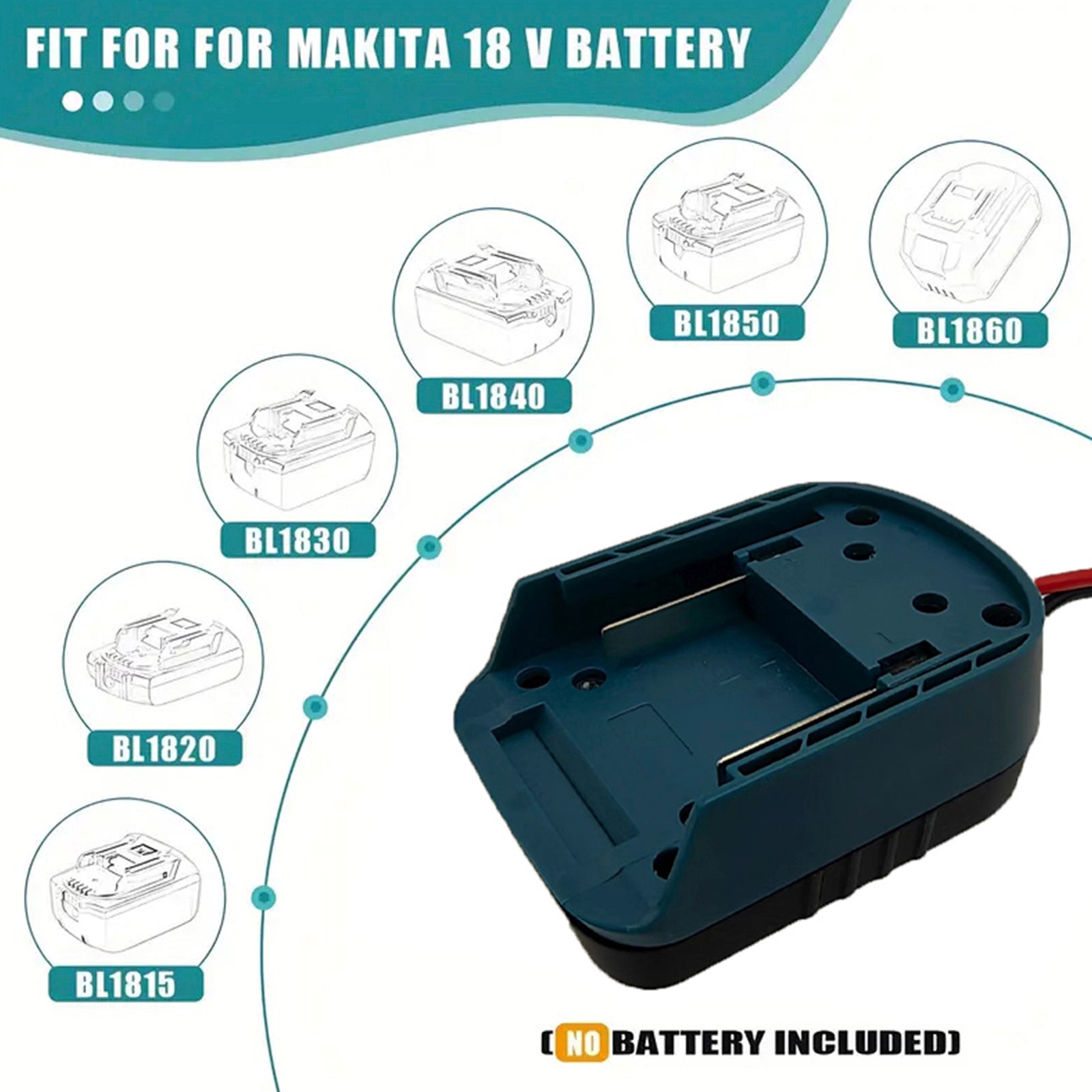 Kit d'allumage de batterie de voiture, kit d'alimentation de secours automobile, câble 12AWG