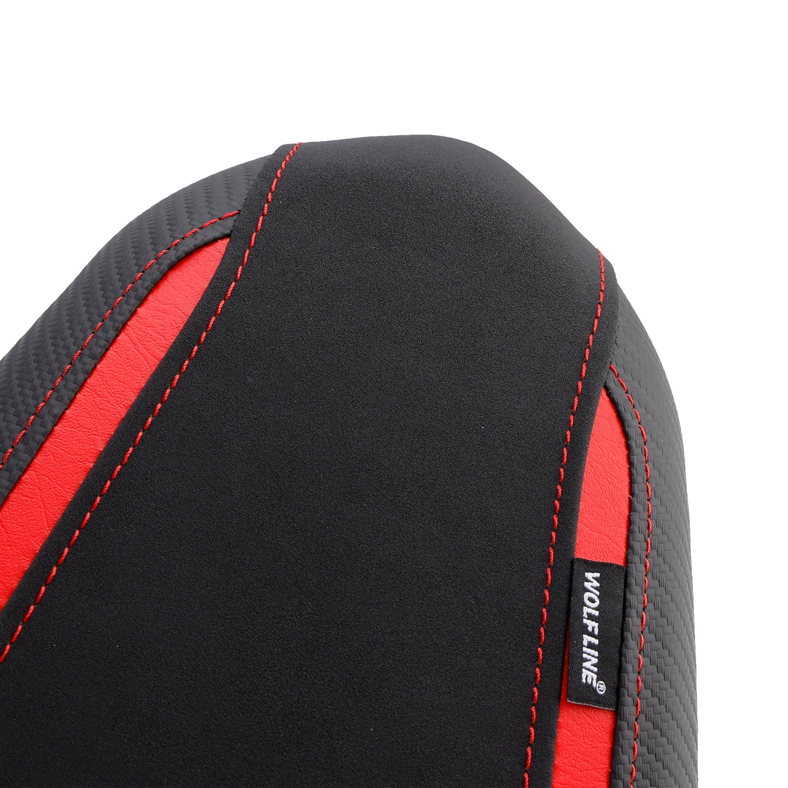 Coussin de siège passager arrière en polyuréthane noir mat pour Triumph Street Triple 765 765S 765R 2019-2024