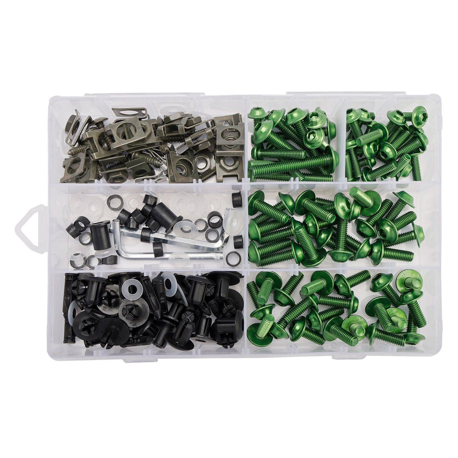 Kit de carénage injecté en plastique ABS compatible avec Kawasaki ZX6R 2019-2023