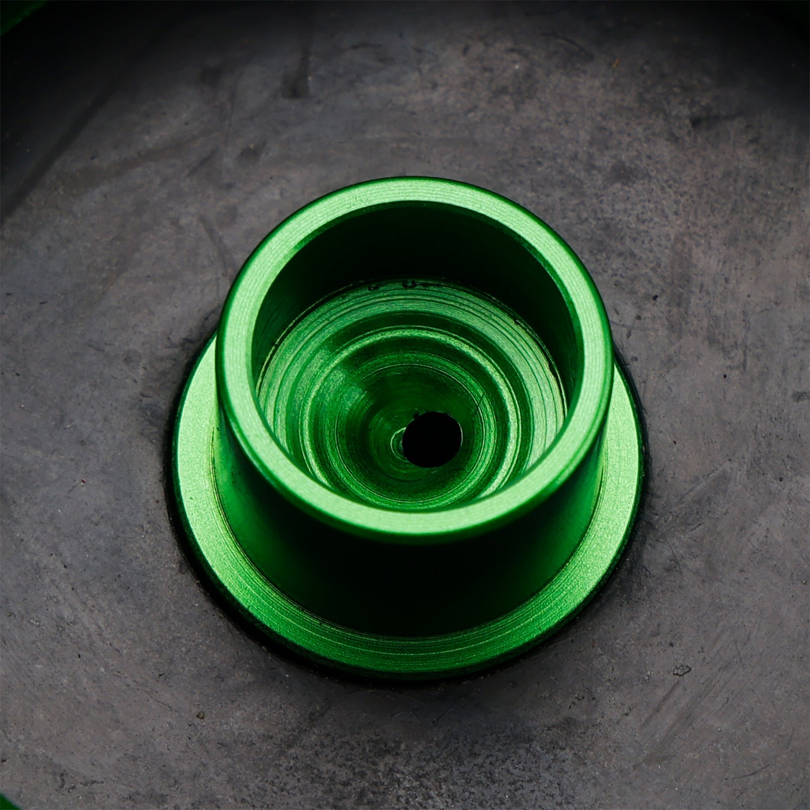 Bouchon de réservoir d'essence en aluminium avec évent, vert, pour Kawasaki KX65 KX85 KX100 KX125 2000-2013