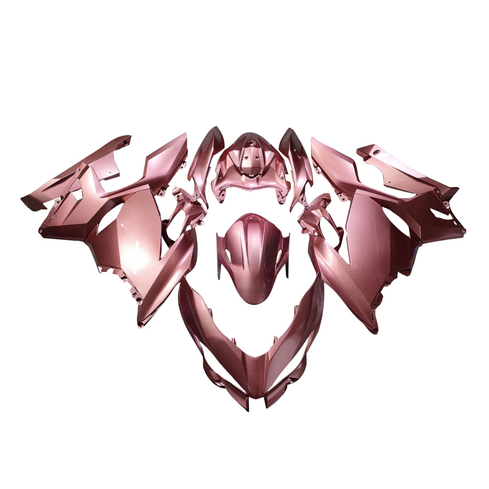 Kit di carenatura a iniezione, carrozzeria in plastica ABS per Kawasaki EX400 Ninja400 2018-2024