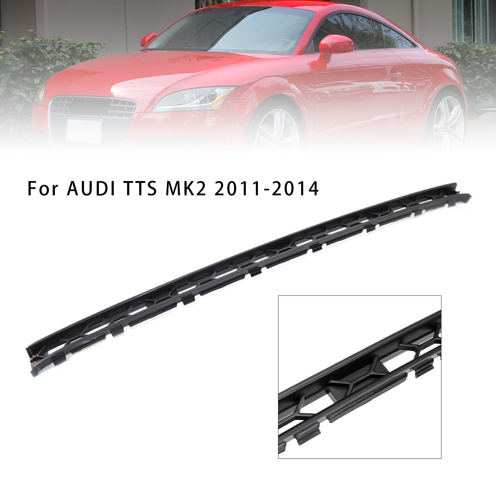 Lower Central Grid of Front Bumper Audi TTS MK2 2011-2014 8J0807697H