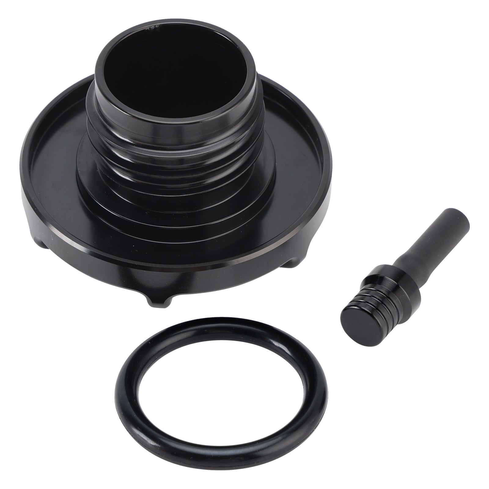 Bouchon de réservoir d'essence en aluminium avec tuyau de ventilation pour Softail Low Rider S ST Touring