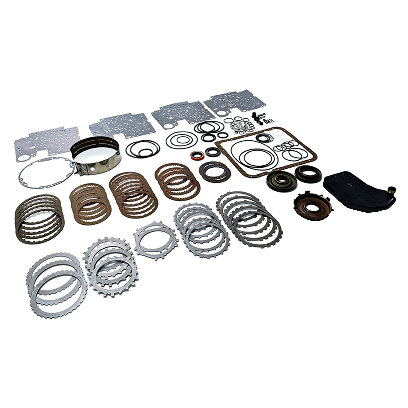 Kit de reconstrucción Super Master para transmisión GM 4L60E de 2004 en adelante con aceros y pistones