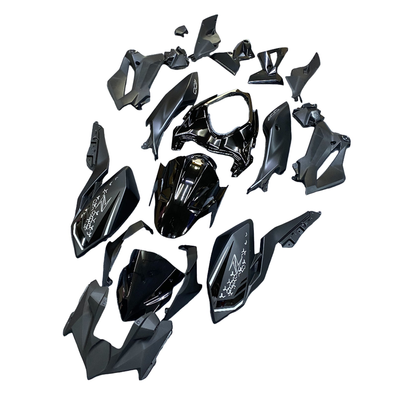 ABS plastični komplet za Kawasaki Z400 2018-2024