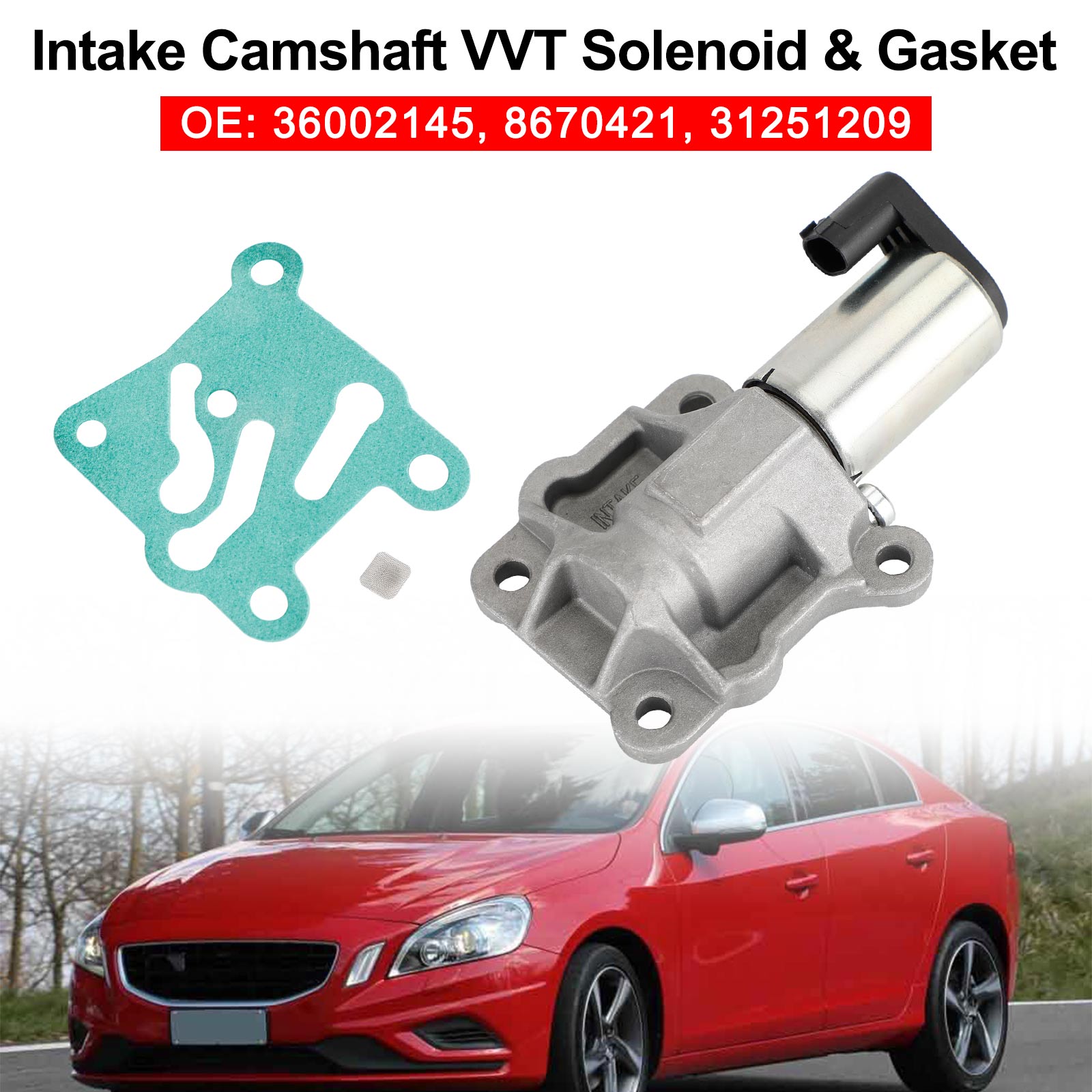 Intake Camshaft VVT Solenoid & Gasket 36002145 pour Volvo C70 V70 XC70 S80