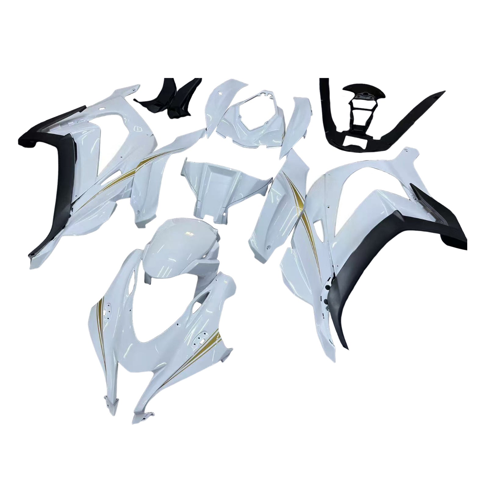 Kit de carénage injecté en plastique ABS pour Kawasaki ZX10R 2016-2020